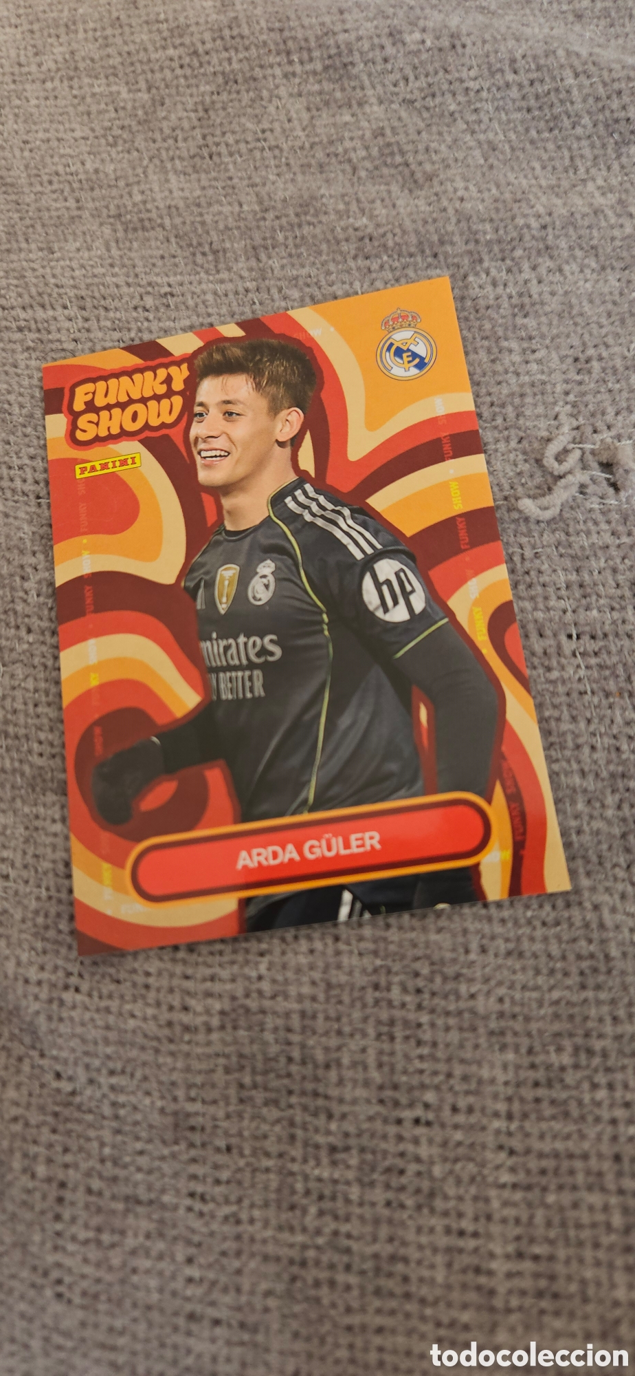 Cromos de F&uacute;tbol: Guler 50 Funky show real Madrid 50 panini club 2025-2026 25 26