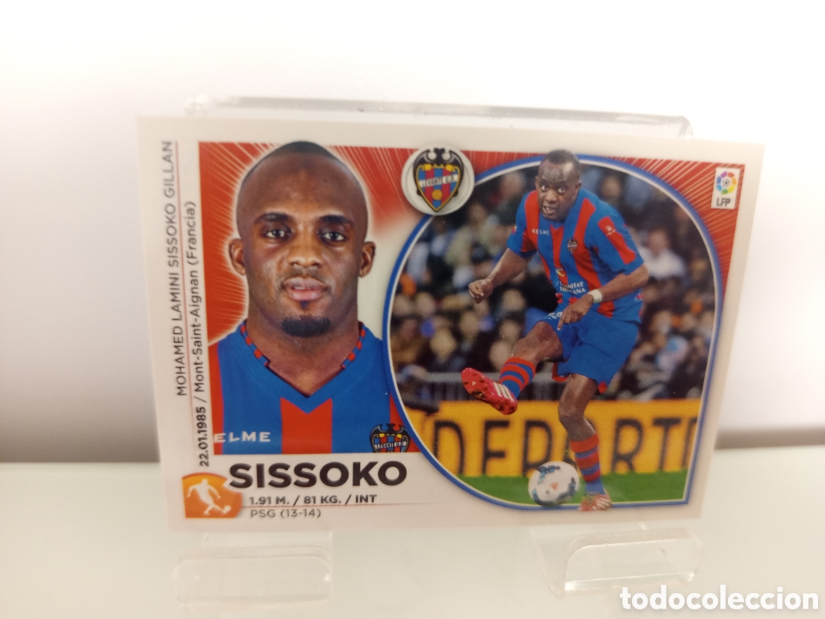 Fu&szlig;ball-Sticker: ❇️ CROMO ⚽ SISSOKO LEVANTE 14 15 2014 2015 ESTE PANINI SIN PEGAR ❇️