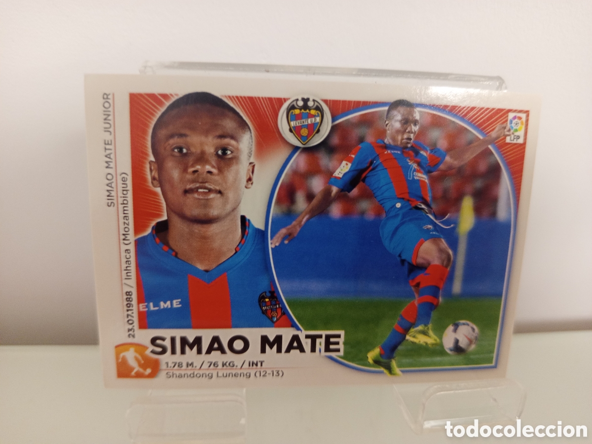 Fu&szlig;ball-Sticker: ❇️ CROMO ⚽ SIMAO MATE LEVANTE 14 15 2014 2015 ESTE PANINI SIN PEGAR ❇️