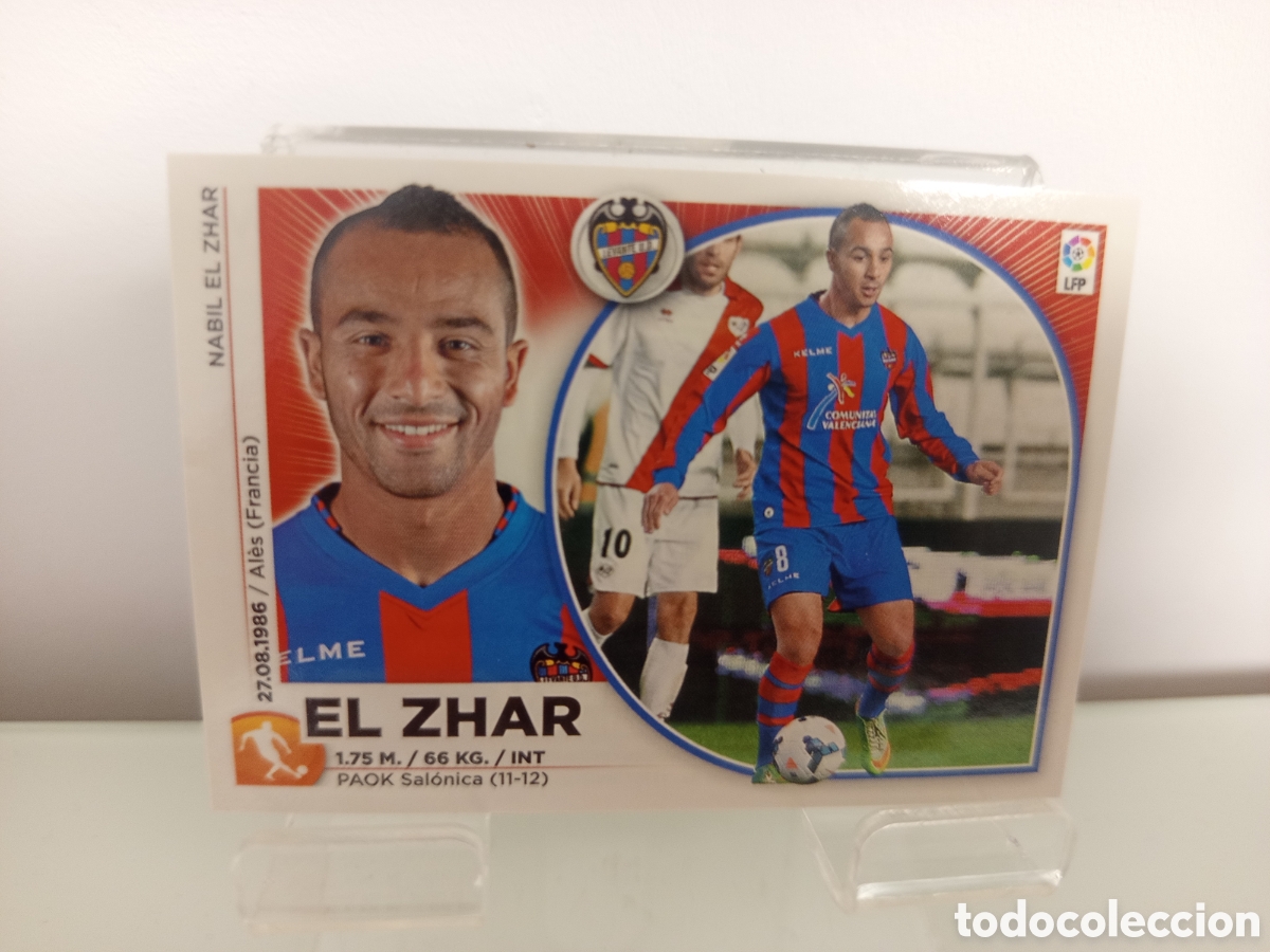 Fu&szlig;ball-Sticker: ❇️ CROMO ⚽ EL ZHAR LEVANTE 14 15 2014 2015 ESTE PANINI SIN PEGAR ❇️