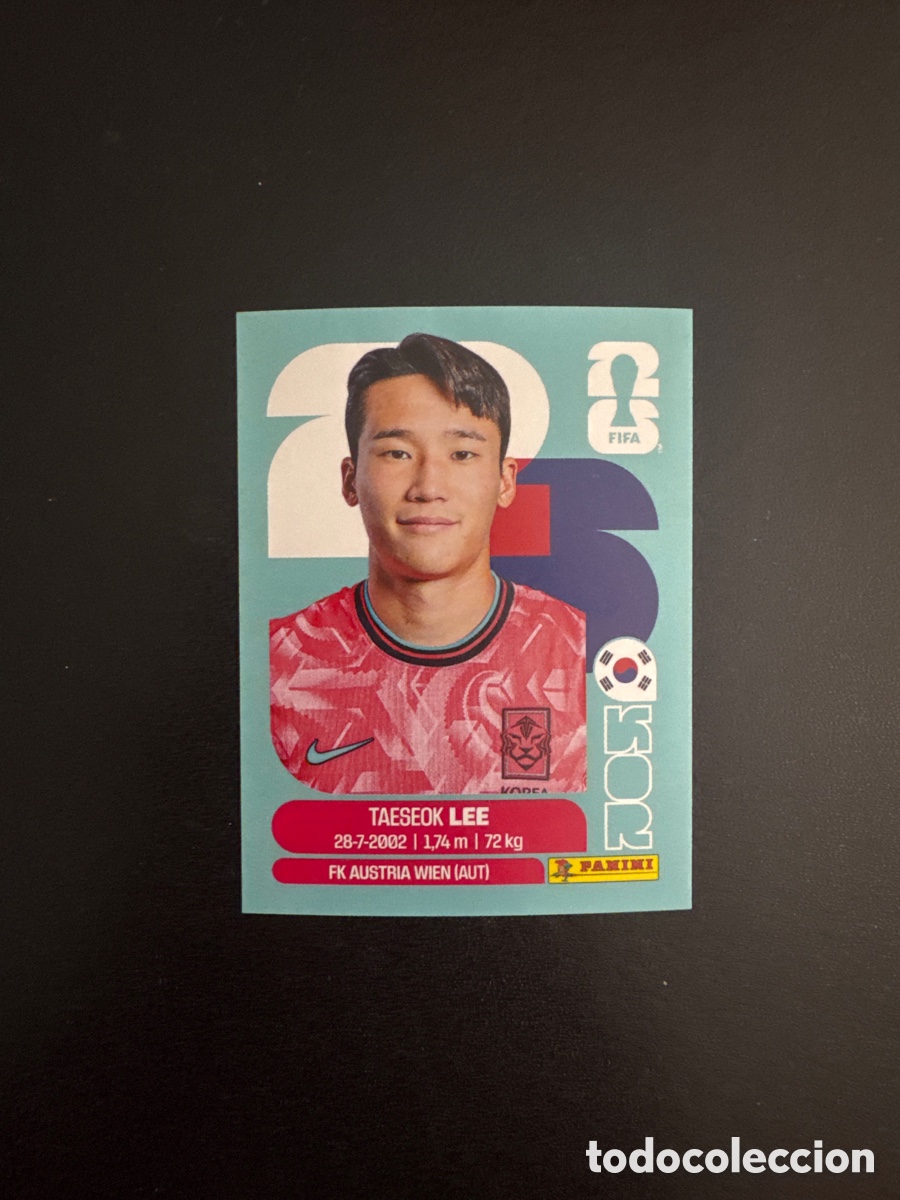 Cromos de F&uacute;tbol: LEE REPUBLICA DE KOREA NUMERO KOR 8 MUNDIAL 2026 WORLD CUP