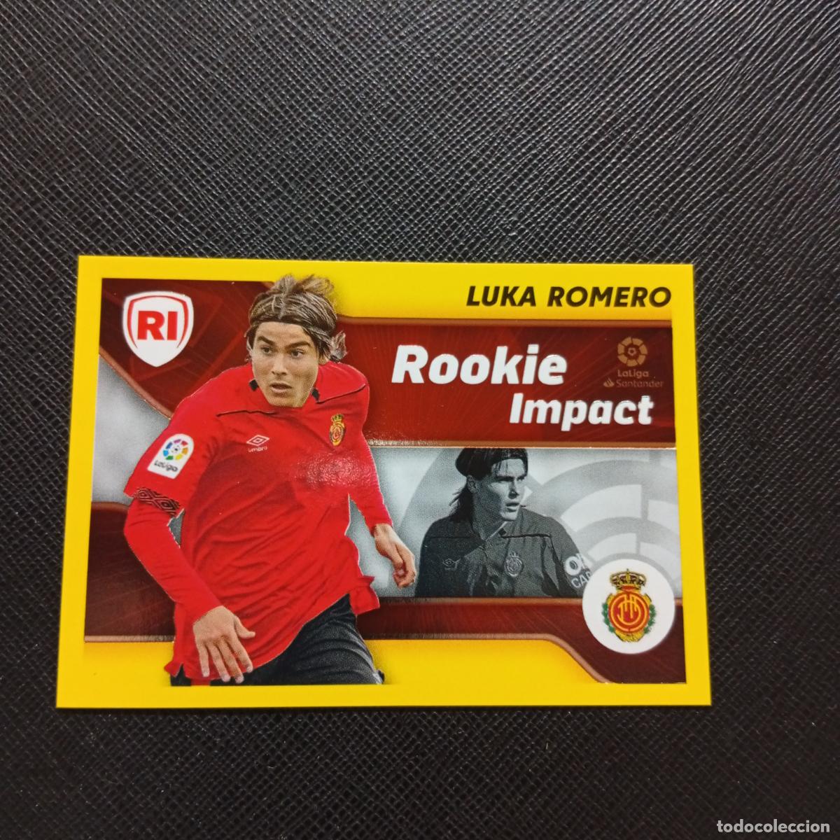 Cromos de F&uacute;tbol: LUKA ROMERO MALLORCA ESTE 21 22 CROMO FUTBOL 2021 2022 LIGA - SIN PEGAR - A204 PG30