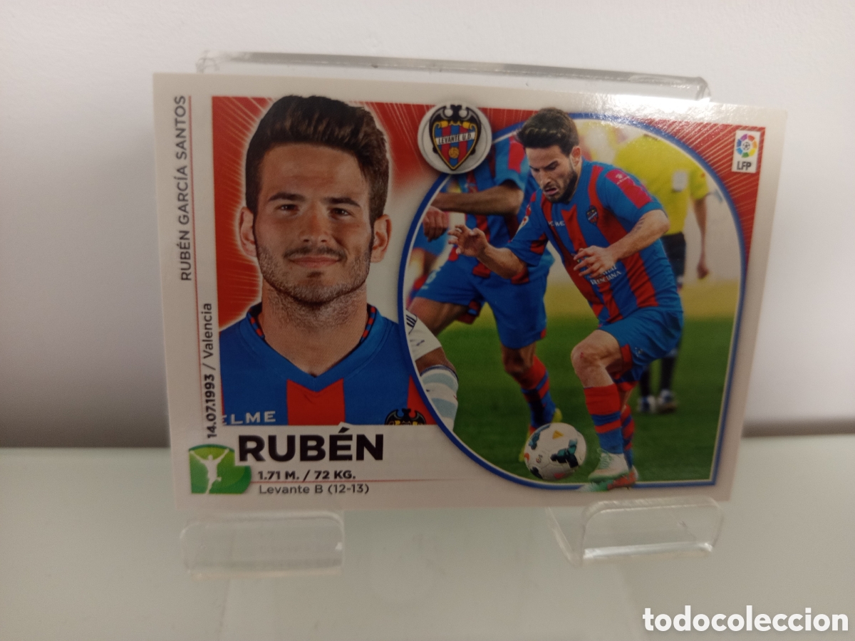 Cromos de F&uacute;tbol: ❇️ CROMO ⚽ RUB&Eacute;N LEVANTE 14 15 2014 2015 ESTE PANINI SIN PEGAR ❇️