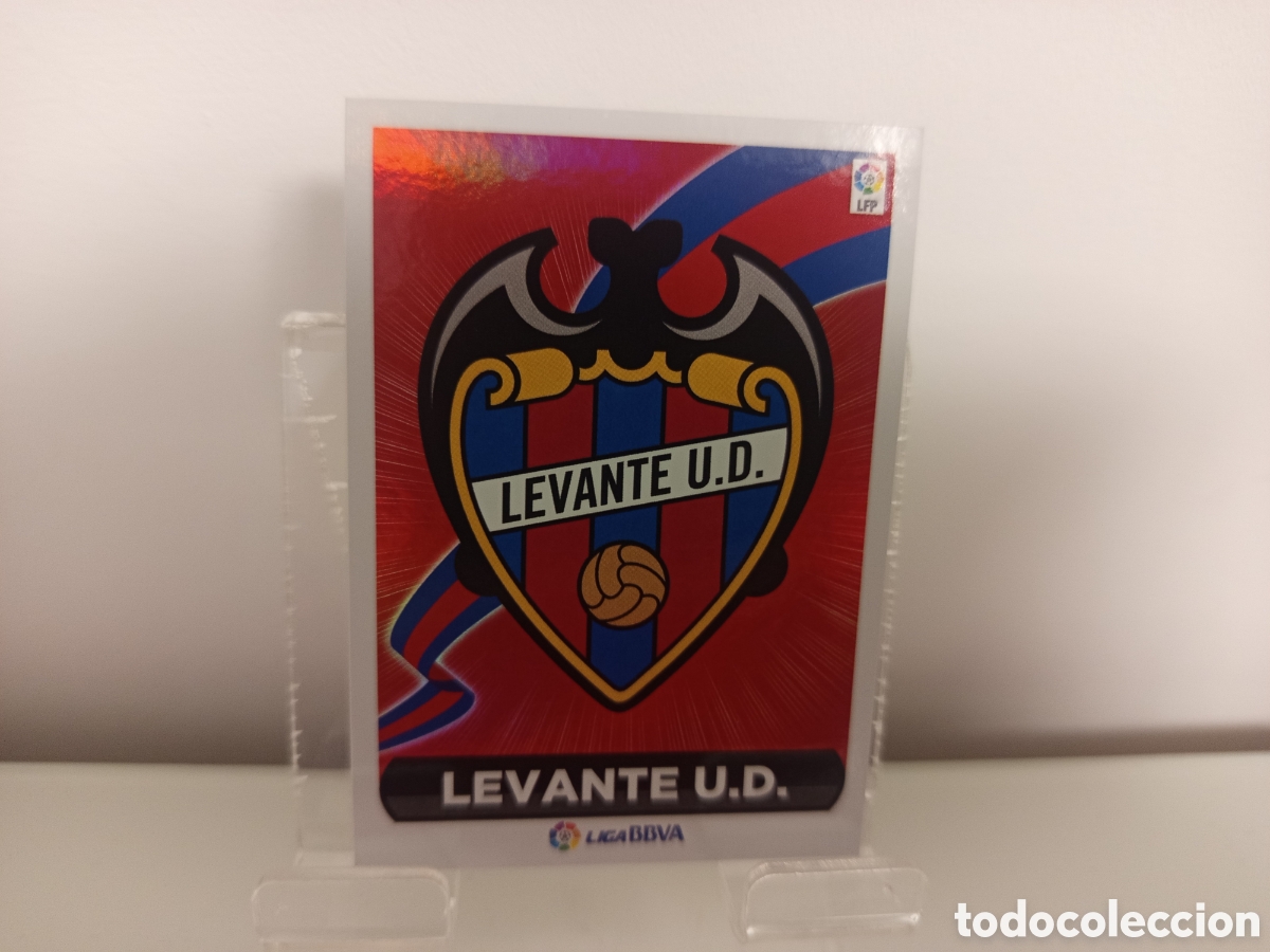 Cromos de F&uacute;tbol: ❇️ CROMO ⚽ ESCUDO LEVANTE 14 15 2014 2015 ESTE PANINI SIN PEGAR ❇️