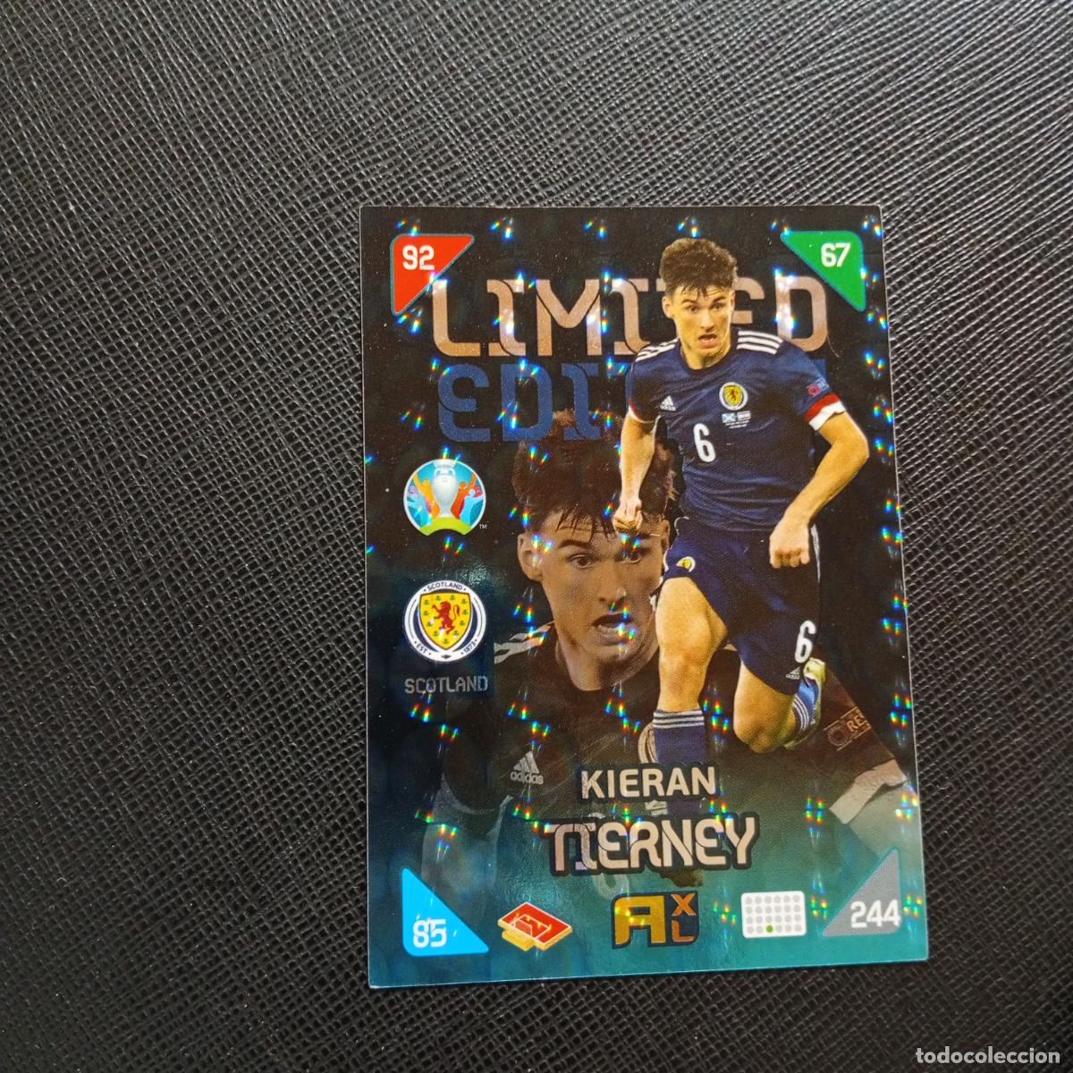 Cromos de F&uacute;tbol: TIERNY ESCOCIA PANINI ADRENALYN XL UEFA EURO 2020 CROMO FUTBOL 20 - A204 PG30 LIMITED EDITION