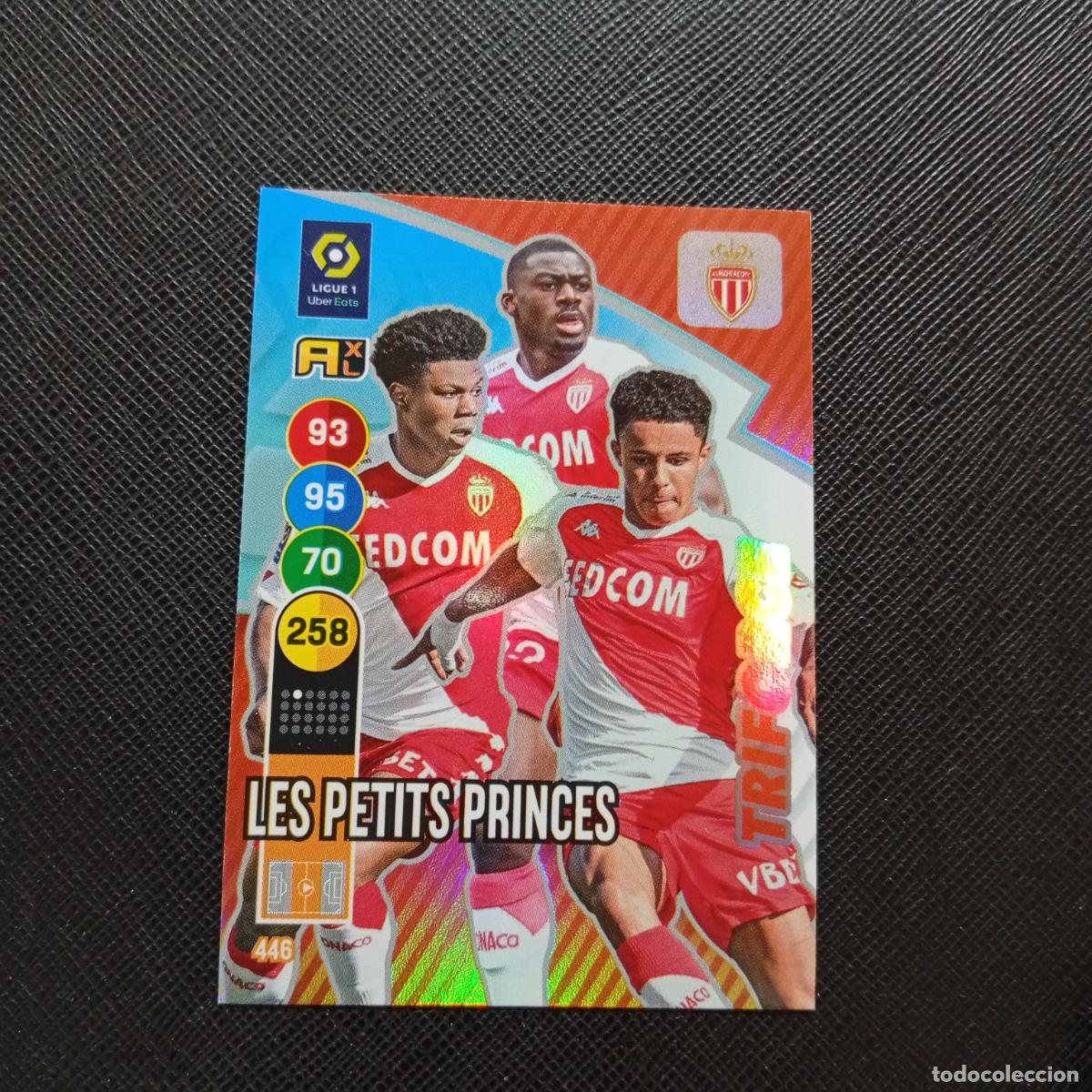 Cromos de F&uacute;tbol: 446 LES PETITS PRINCES MONACO ADRENALYN PANINI 2021 2022 CROMO 21 22 - A204 PG30