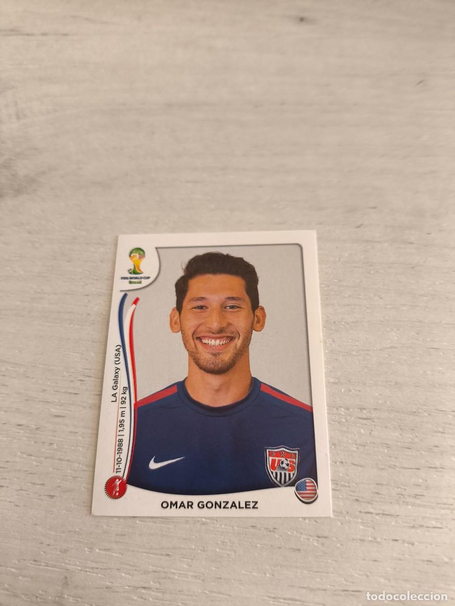Cromos de F&uacute;tbol: 549 Omar Gonzalez USA ESTADOS UNIDOS PANINI FIFA MUNDIAL WORLD CUP BRASIL 2014 NO LIGA ESTE