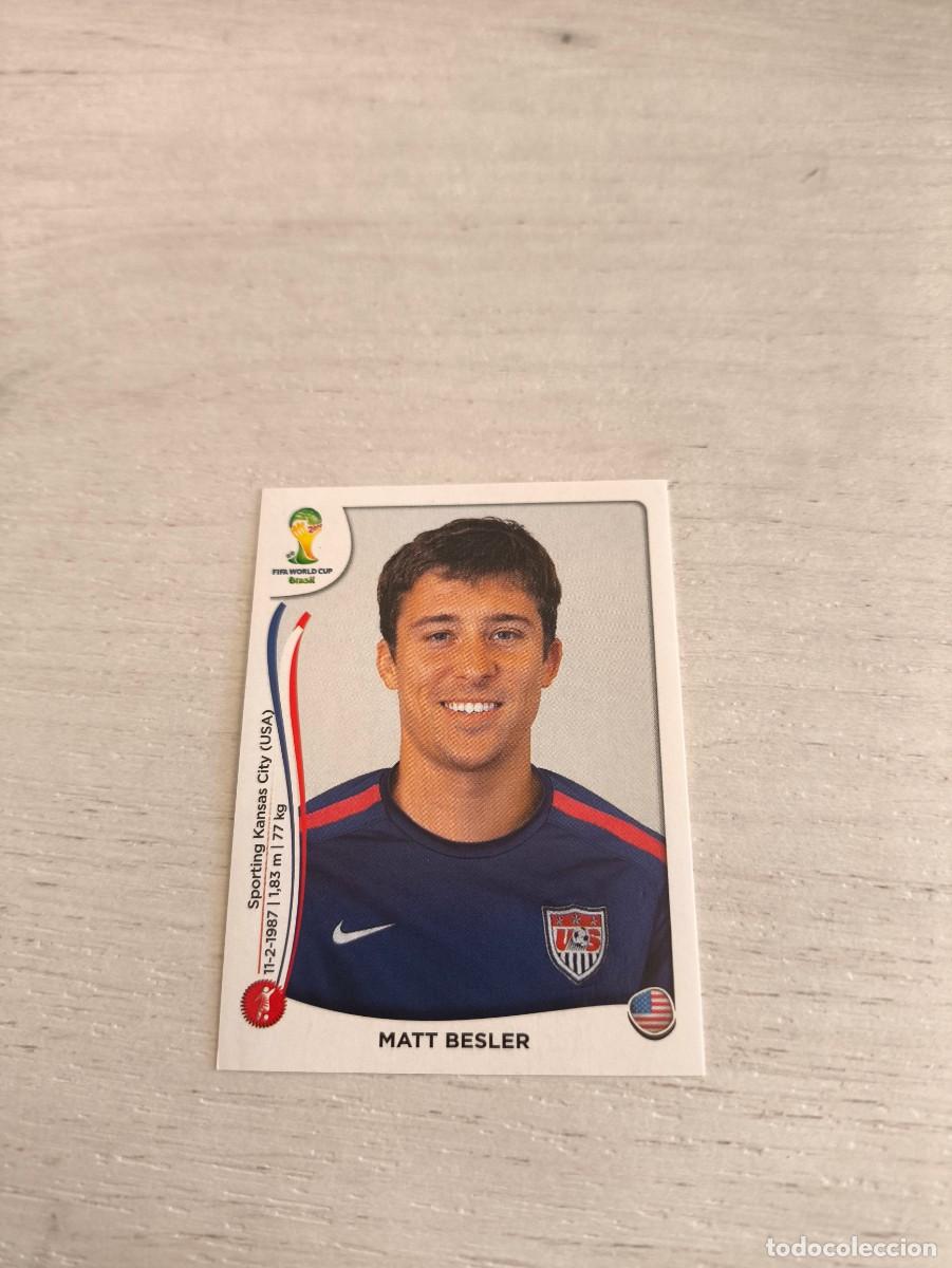 Cromos de F&uacute;tbol: 551 Matt Besler USA ESTADOS UNIDOS PANINI FIFA MUNDIAL WORLD CUP BRASIL 2014 NO LIGA ESTE