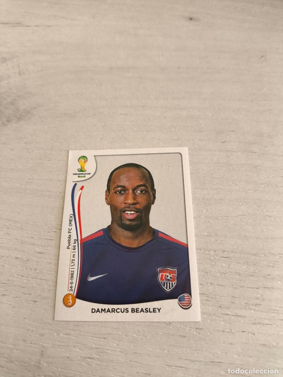 Cromos de F&uacute;tbol: 553 DaMarcus Beasley USA ESTADOS UNIDOS PANINI FIFA MUNDIAL WORLD CUP BRASIL 2014 NO LIGA ESTE