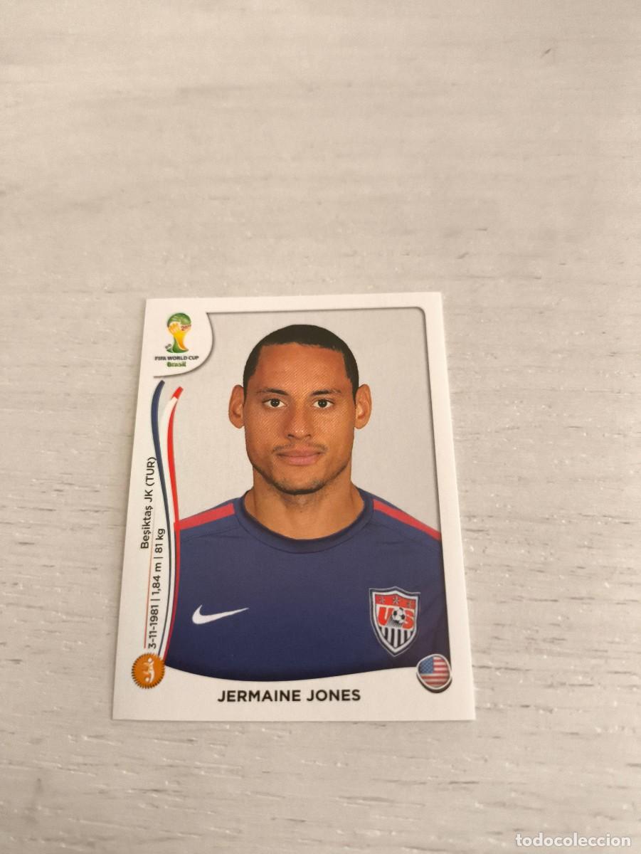Cromos de F&uacute;tbol: 554 Jermaine Jones USA ESTADOS UNIDOS PANINI FIFA MUNDIAL WORLD CUP BRASIL 2014 NO LIGA ESTE