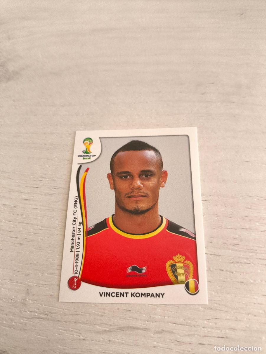 Cromos de F&uacute;tbol: 567 Vincent Kompany BELGICA PANINI FIFA MUNDIAL WORLD CUP BRASIL 2014 NO LIGA ESTE