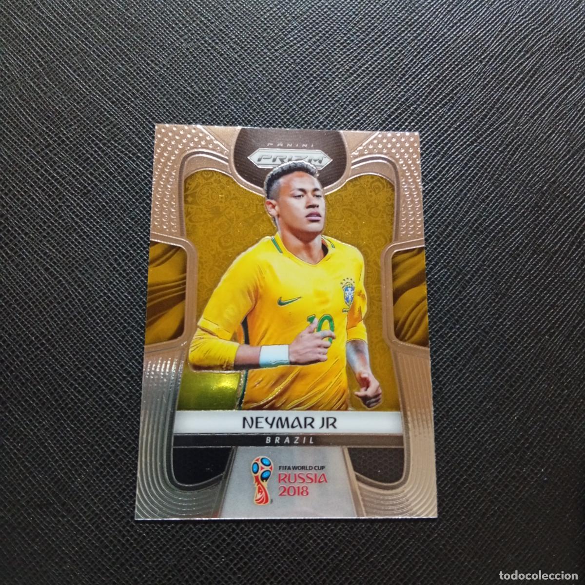 Cromos de Futebol: 25 NEYMAR JR BRASIL PANINI PRIZM MUNDIAL RUSIA 2018 CROMO FUTBOL 18 - A204 PG32
