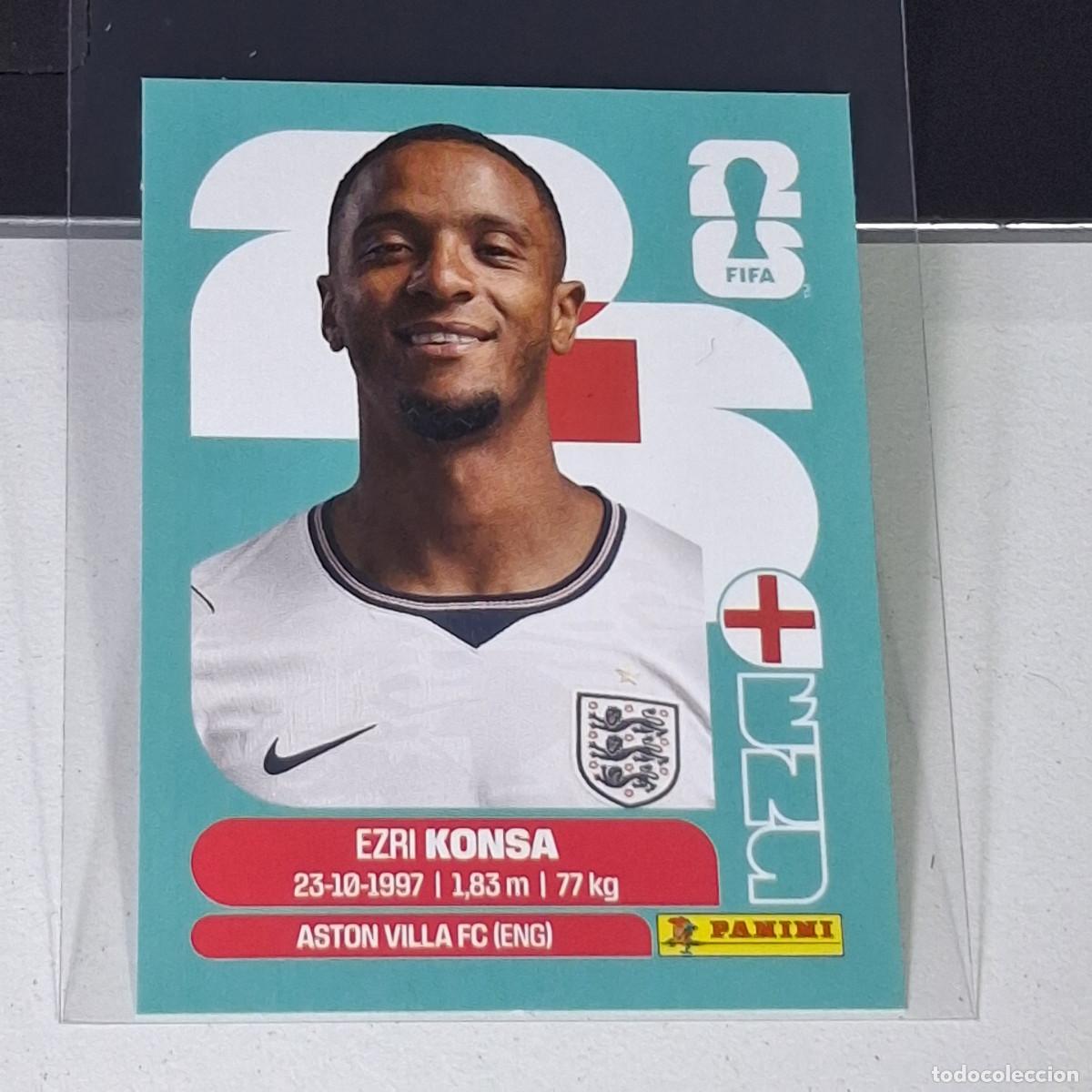 Cromos de Futebol: A39 ENG5 EZRI KONSA 5 INGLATERRA ENGLAND ENG MUNDIAL FIFA WORLD CUP 2026 STICKER PANINI