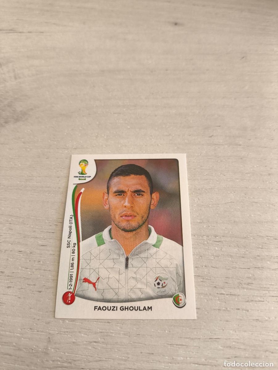 Cromos de Futebol: 591 Faouzi Ghoulam ALGERIA PANINI FIFA MUNDIAL WORLD CUP BRASIL 2014 NO LIGA ESTE