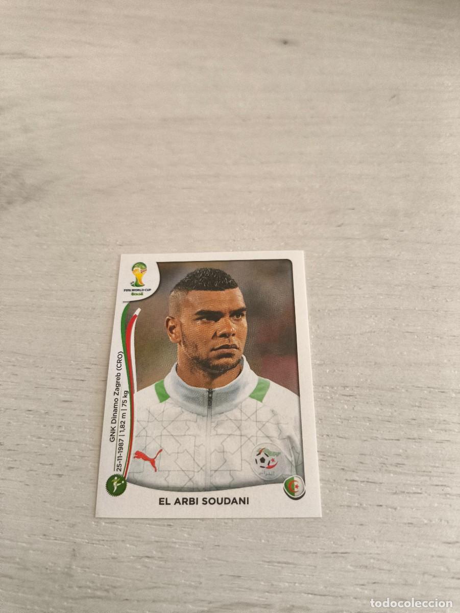Cromos de Futebol: 600 El Arbi Soudani ALGERIA PANINI FIFA MUNDIAL WORLD CUP BRASIL 2014 NO LIGA ESTE