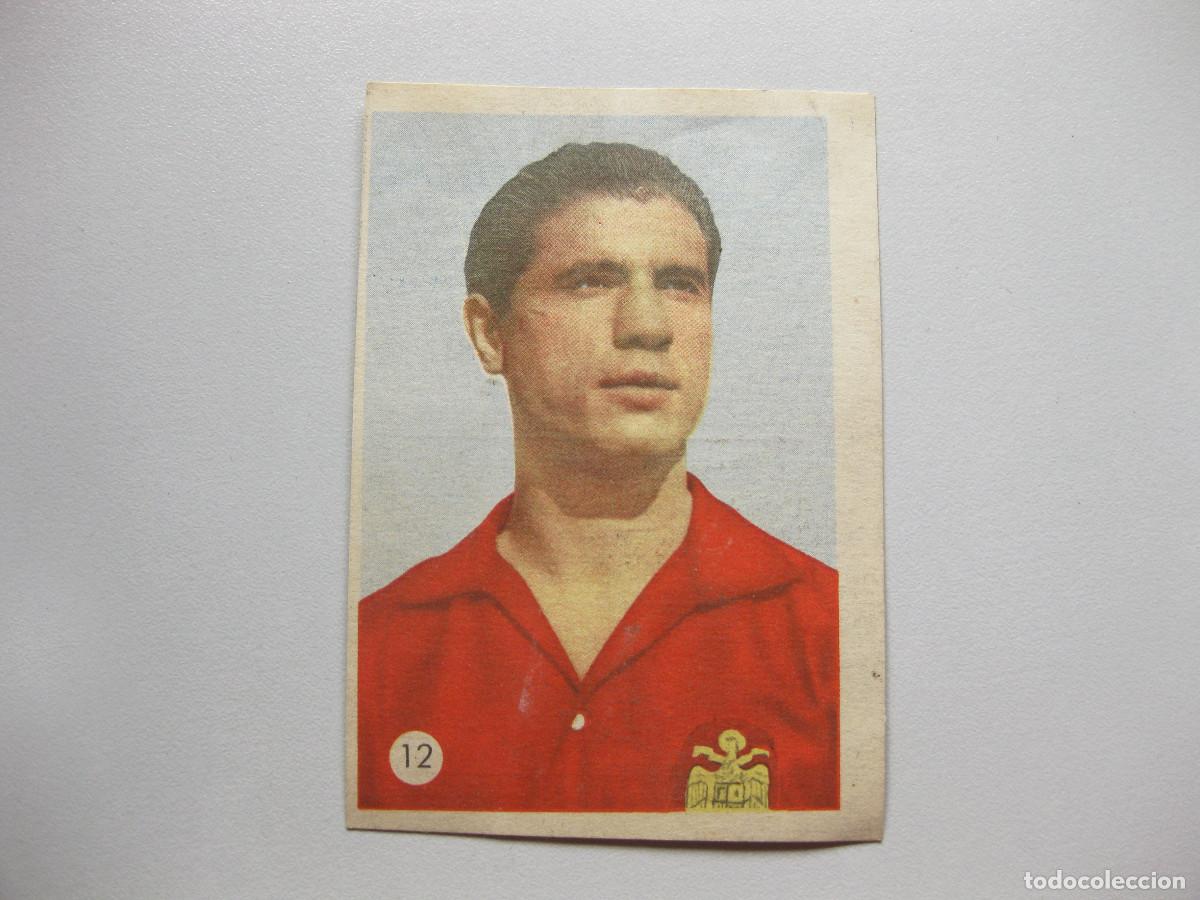 Fu&szlig;ball-Sticker: CROMO DE FUTBOL N&ordm; 12 JUGADOR SELECCI&Oacute;N ESPA&Ntilde;OLA GAINZA. EDICIONES DEPORTIVAS. CHOCOLATES MAIZTEGUI