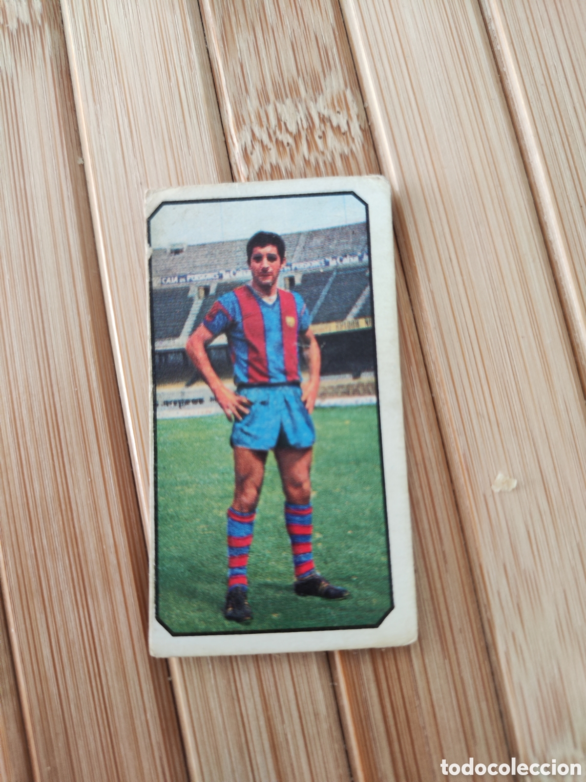 Cartes &agrave; collectionner de Football: Este 77 78 sin pegar Barcelona Olmo