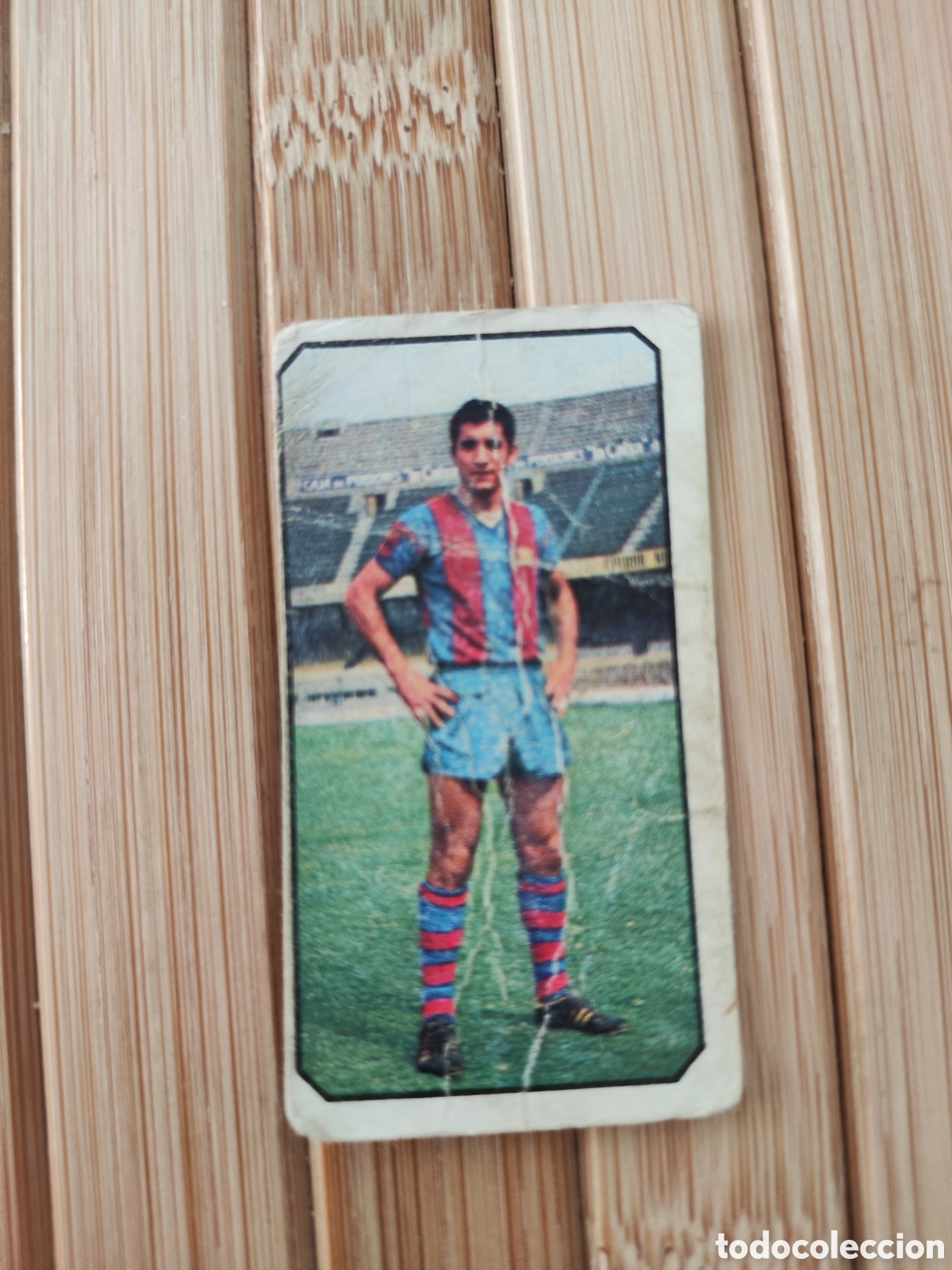 Cartes &agrave; collectionner de Football: Este 77 78 sin pegar Olmo sobado