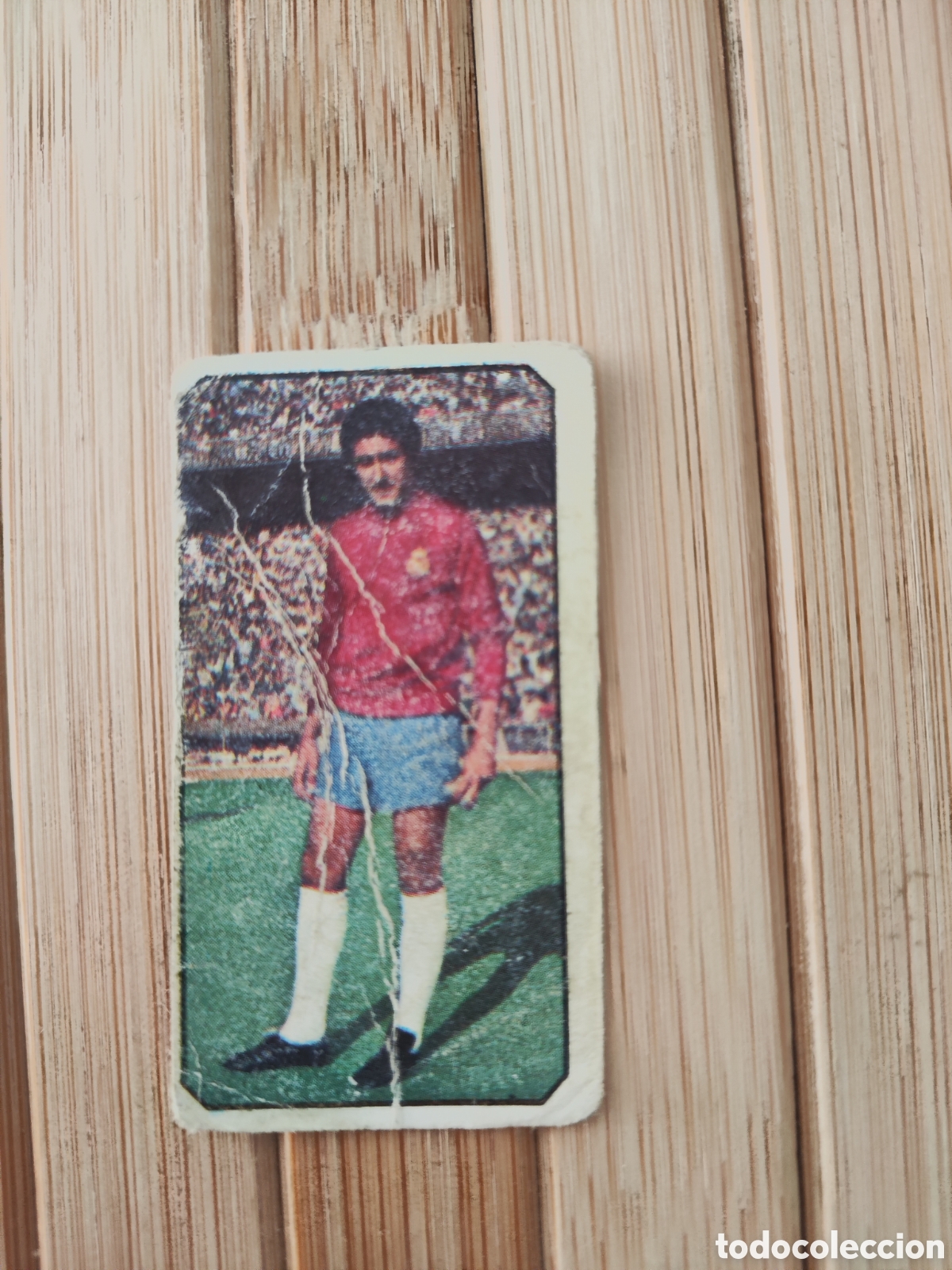 Figurine di Calcio: Este 77 78 sin pegar Real Madrid Garc&iacute;a Rem&oacute;n sobado