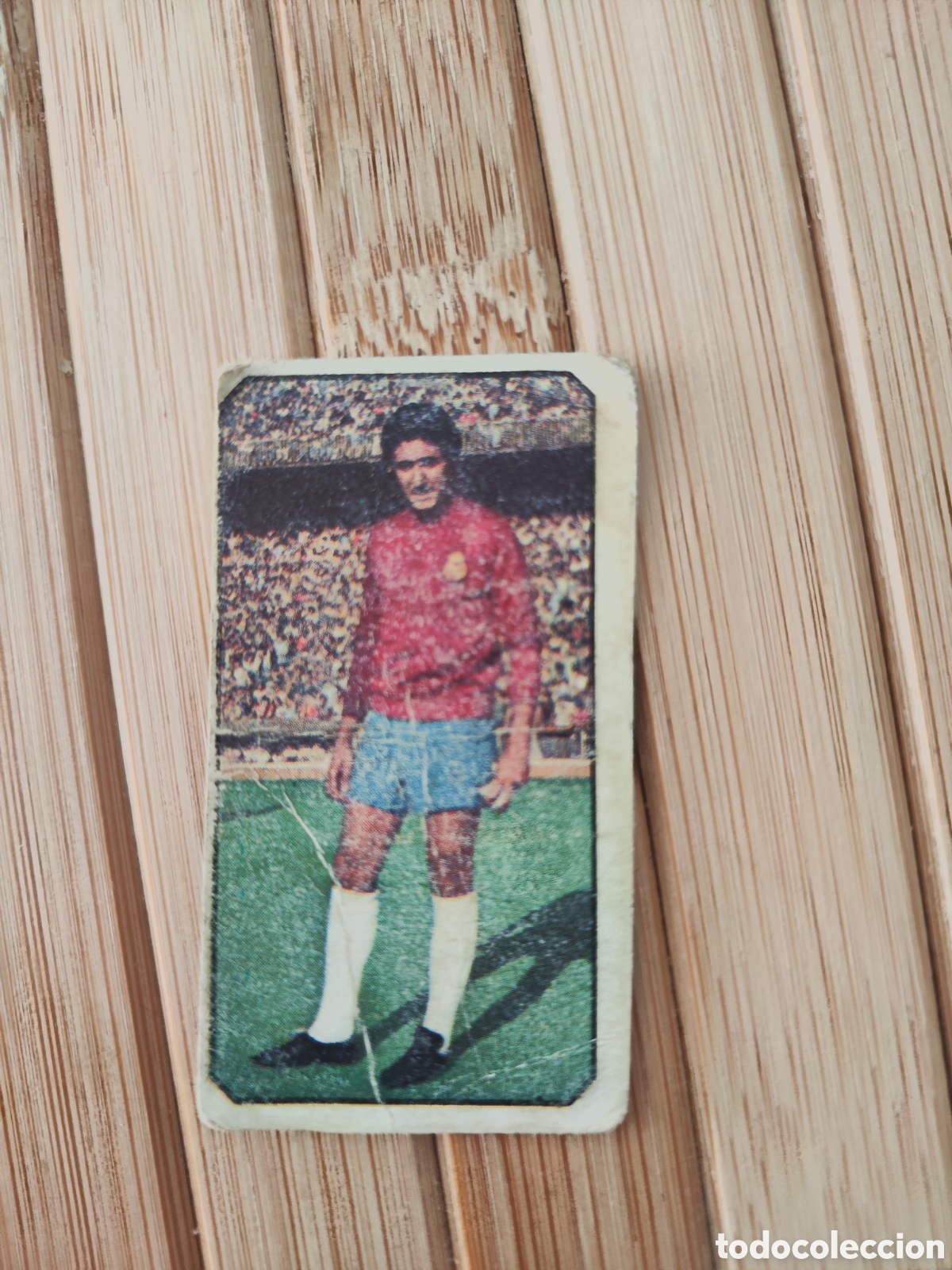 Figurine di Calcio: Este 77 78 sin pegar Real Madrid Garc&iacute;a Rem&oacute;n sobado