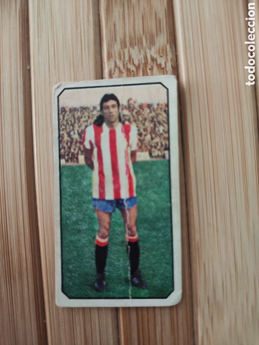 Figurine di Calcio: Este 77 78 sin pegar Sporting Gij&oacute;n Mesa