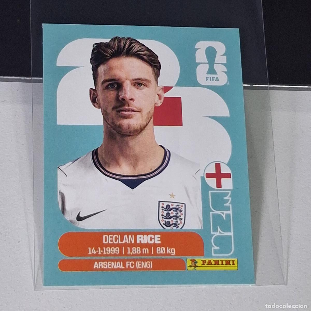 Cromos de Futebol: A39 ENG10 DECLAN RICE ENG 10 INGLATERRA ENGLAND MUNDIAL FIFA WORLD CUP 2026 STICKER PANINI