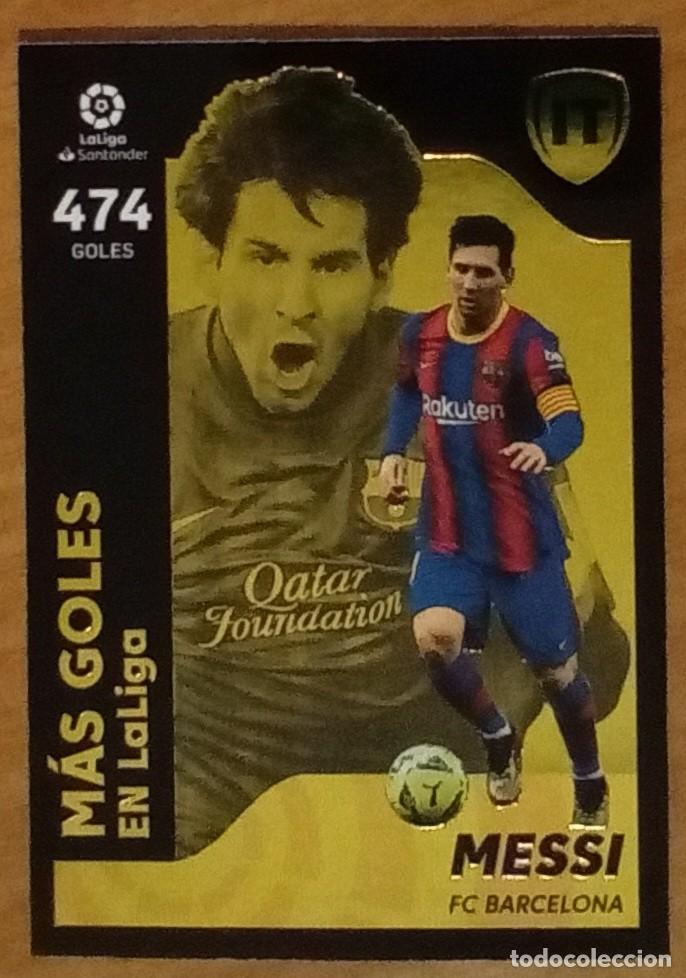 Cromos de Futebol: Figurina Panini 2022 Cromo Liga Este 2021-22 Lionel Messi Barcelona La Isla del Tesoro n 3