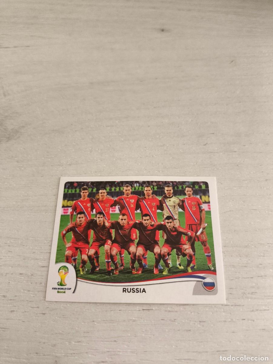 Cromos de Futebol: 603 TEAM EQUIPO RUSIA PANINI FIFA MUNDIAL WORLD CUP BRASIL 2014 NO LIGA ESTE