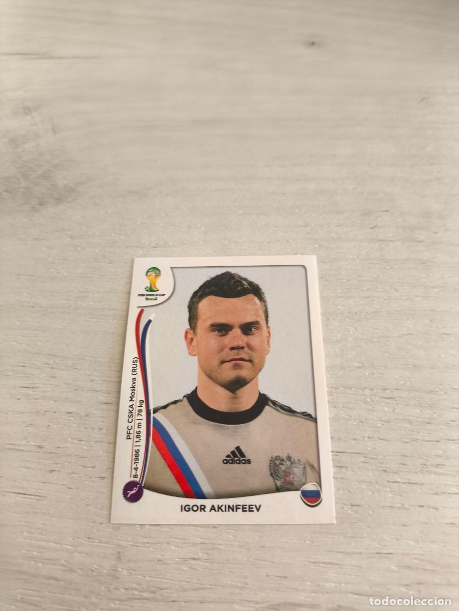 Cromos de Futebol: 604 Igor Akinfeev RUSIA PANINI FIFA MUNDIAL WORLD CUP BRASIL 2014 NO LIGA ESTE