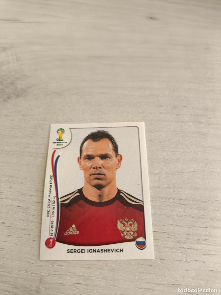 Cromos de F&uacute;tbol: 605 Sergei Ignashevich RUSIA PANINI FIFA MUNDIAL WORLD CUP BRASIL 2014 NO LIGA ESTE