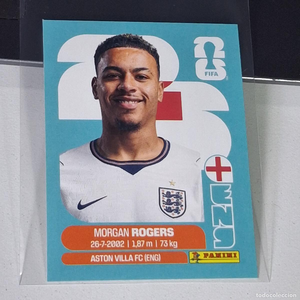 Cromos de F&uacute;tbol: A39 ENG14 MORGAN ROGERS 14 INGLATERRA ENGLAND MUNDIAL FIFA WORLD CUP 2026 STICKER PANINI