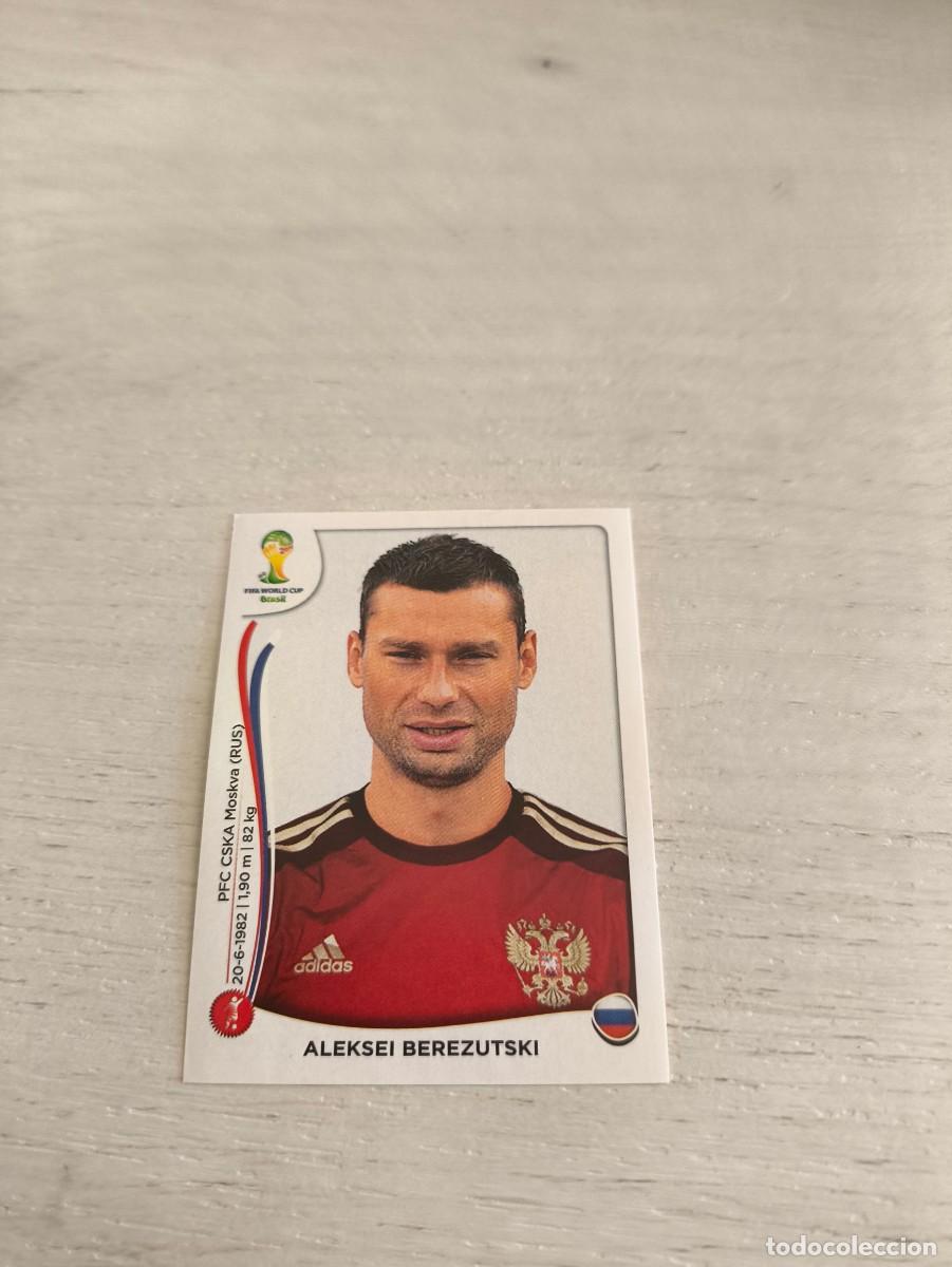 Cromos de Futebol: 606 Aleksei Berezutski RUSIA PANINI FIFA MUNDIAL WORLD CUP BRASIL 2014 NO LIGA ESTE