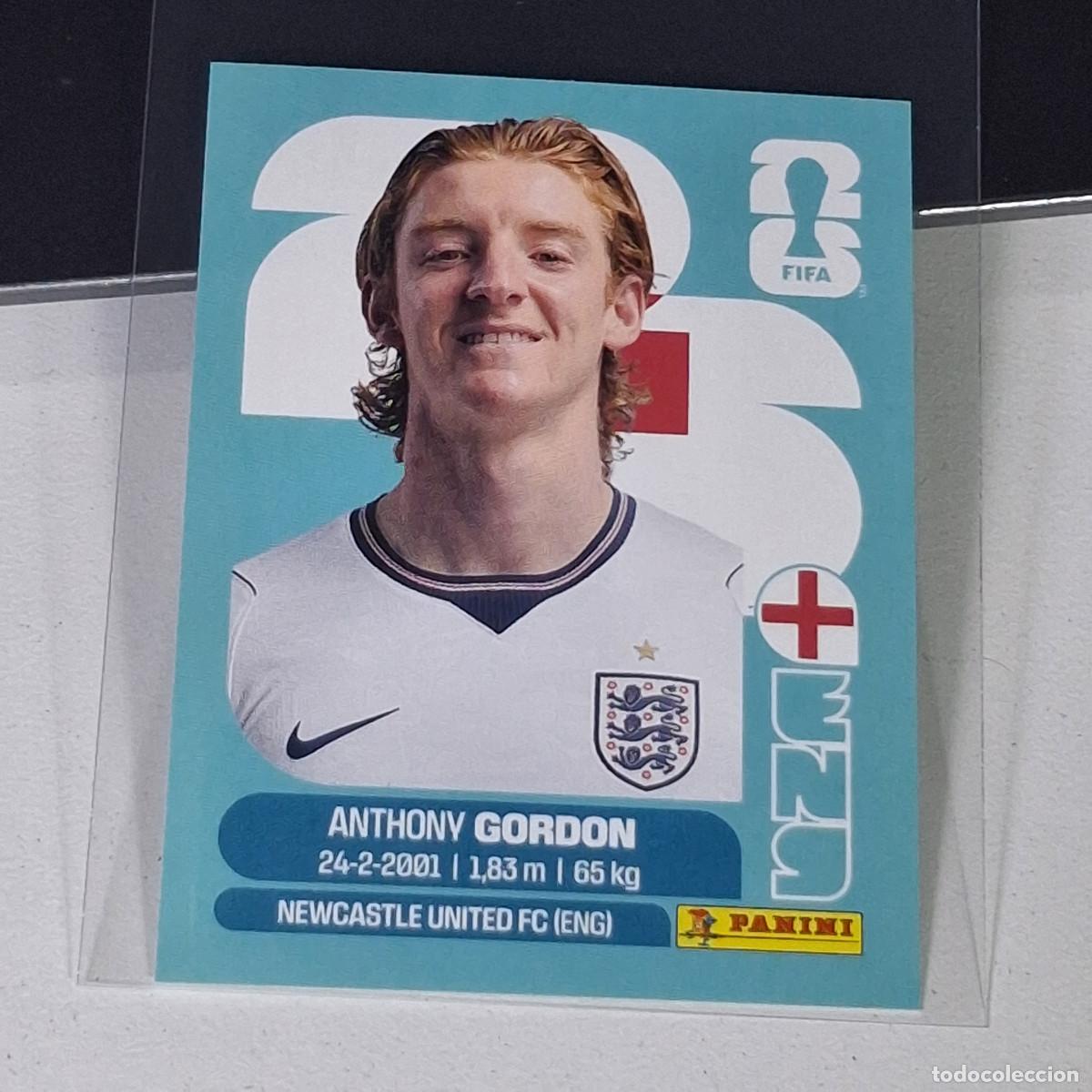 Cromos de Futebol: A39 ENG15 ANTHONY GORDON ENG 15 INGLATERRA ENGLAND MUNDIAL FIFA WORLD CUP 2026 STICKER PANINI