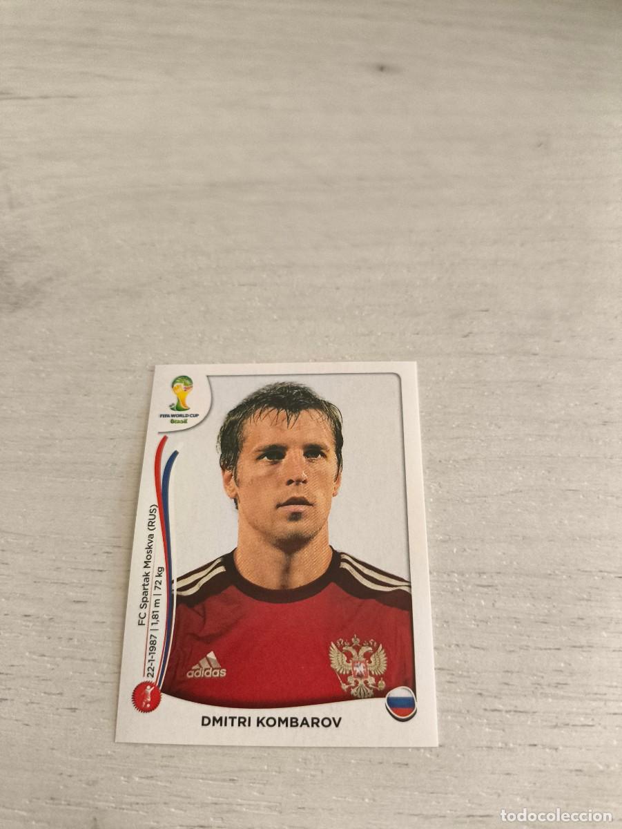 Cromos de Futebol: 608 Dmitri Kombarov RUSIA PANINI FIFA MUNDIAL WORLD CUP BRASIL 2014 NO LIGA ESTE