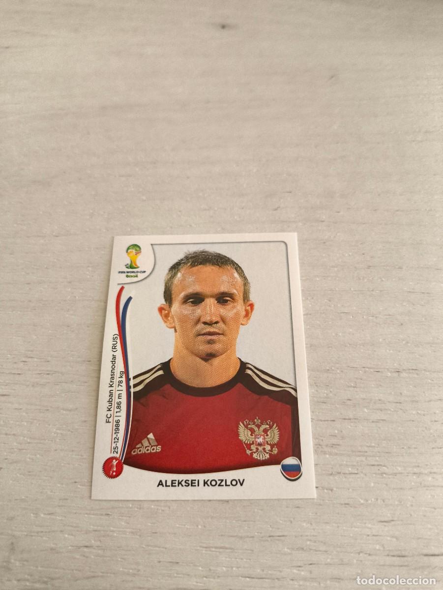 Cromos de Futebol: 610 Aleksei Kozlov RUSIA PANINI FIFA MUNDIAL WORLD CUP BRASIL 2014 NO LIGA ESTE