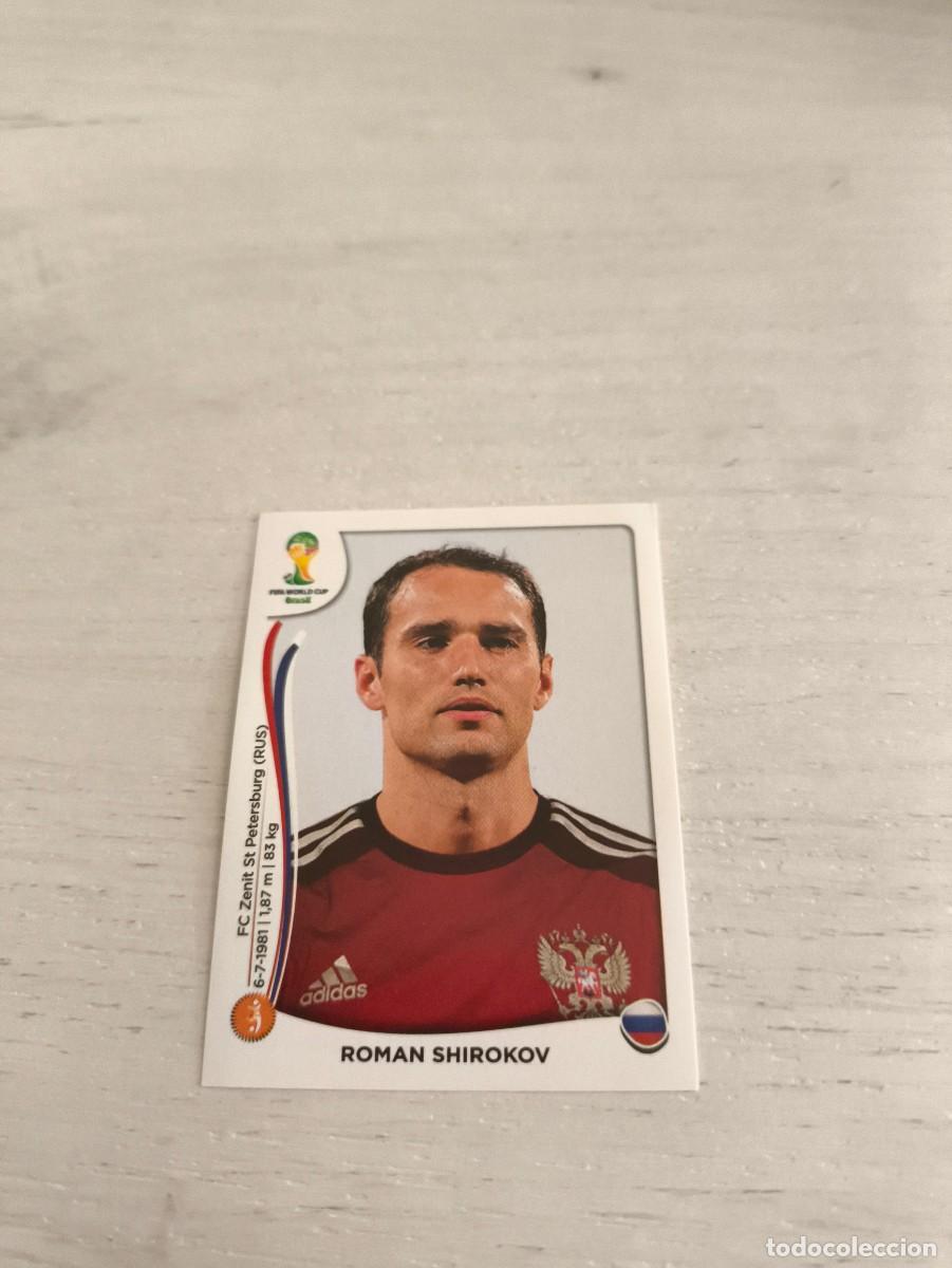 Cromos de Futebol: 611 Roman Shirokov RUSIA PANINI FIFA MUNDIAL WORLD CUP BRASIL 2014 NO LIGA ESTE