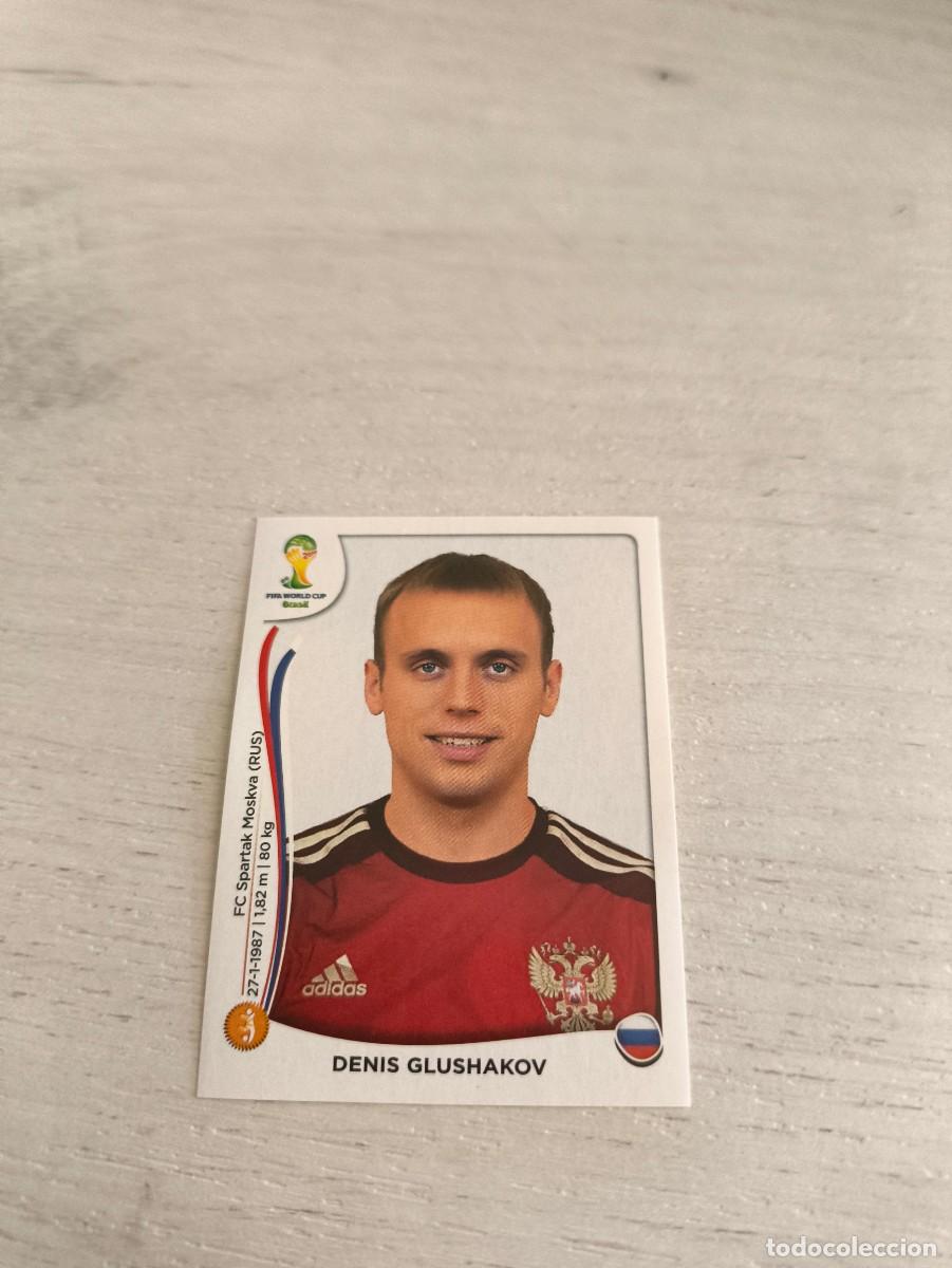 Cromos de F&uacute;tbol: 615 Denis Glushakov RUSIA PANINI FIFA MUNDIAL WORLD CUP BRASIL 2014 NO LIGA ESTE