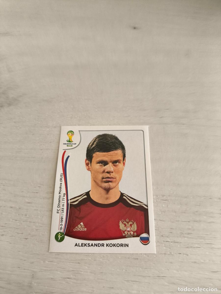 Cromos de F&uacute;tbol: 619 Aleksandr Kokorin RUSIA PANINI FIFA MUNDIAL WORLD CUP BRASIL 2014 NO LIGA ESTE