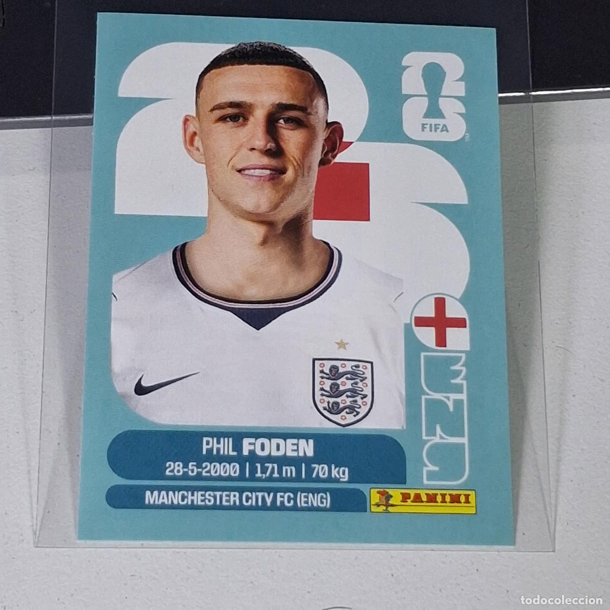 Cromos de F&uacute;tbol: A39 ENG16 PHIL FODEN 16 ENG INGLATERRA ENGLAND ENG MUNDIAL FIFA WORLD CUP 2026 STICKER PANINI