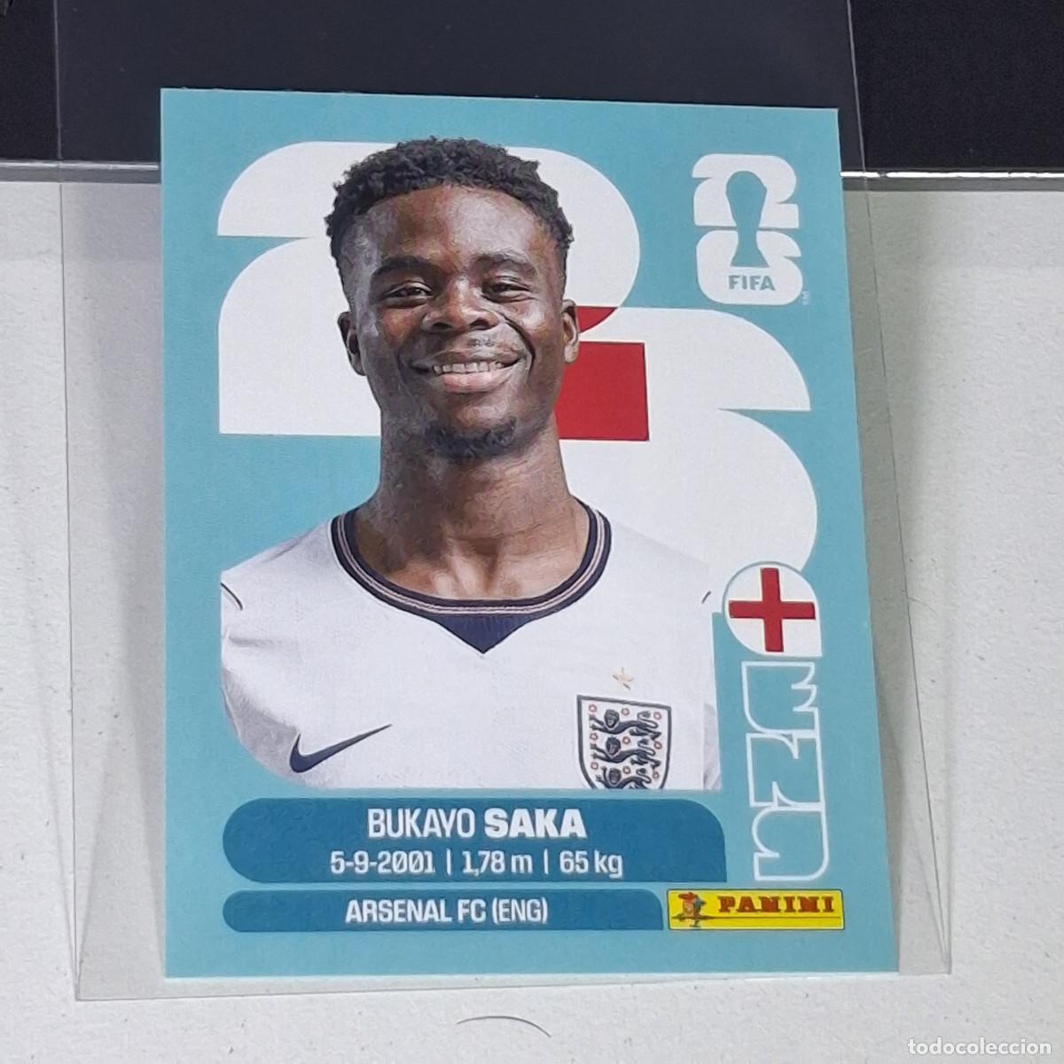 Cromos de F&uacute;tbol: A39 ENG 17 ENG17 BUKAYO SAKA INGLATERRA ENGLAND ENG MUNDIAL FIFA WORLD CUP 2026 STICKER PANINI