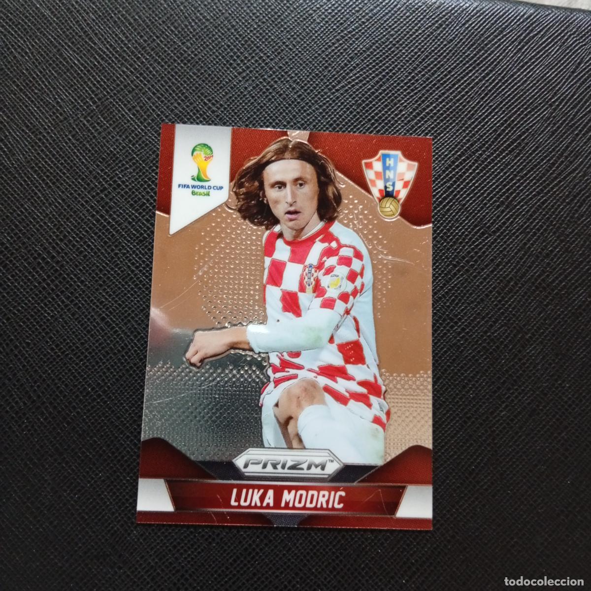 Cromos de F&uacute;tbol: 118 MODRIC CROACIA PANINI PRIZM MUNDIAL BRASIL 2014 CROMO FUTBOL 14 - A204 PG34