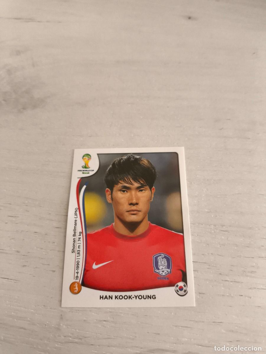 Cromos de F&uacute;tbol: 630 Han Kook-Young KOREA DEL SUR PANINI FIFA MUNDIAL WORLD CUP BRASIL 2014 NO LIGA ESTE