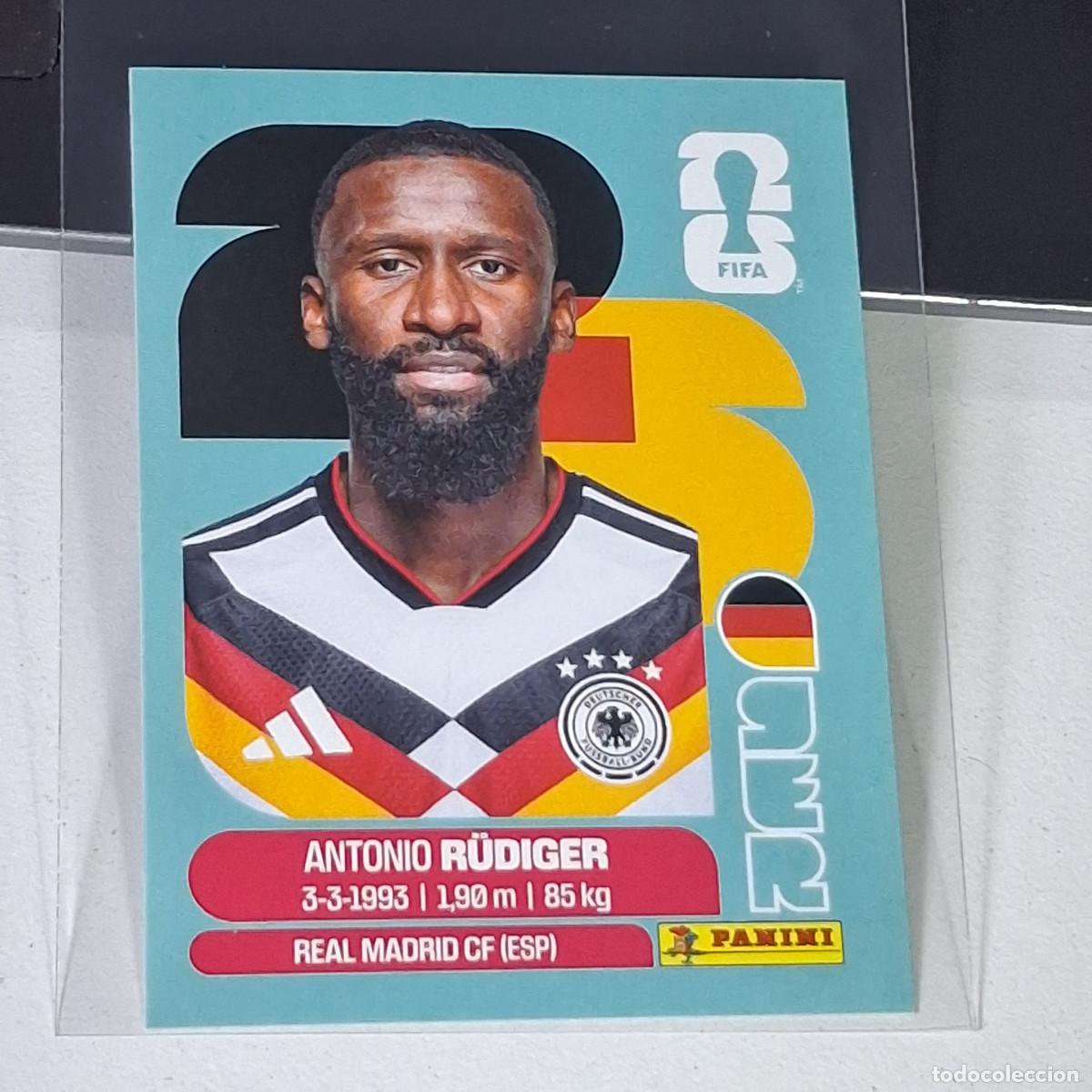 Cromos de F&uacute;tbol: A39 GER6 ANTONIO R&Uuml;DIGER 6 ALEMANIA GERMANY GER MUNDIAL FIFA WORLD CUP 2026 STICKER PANINI