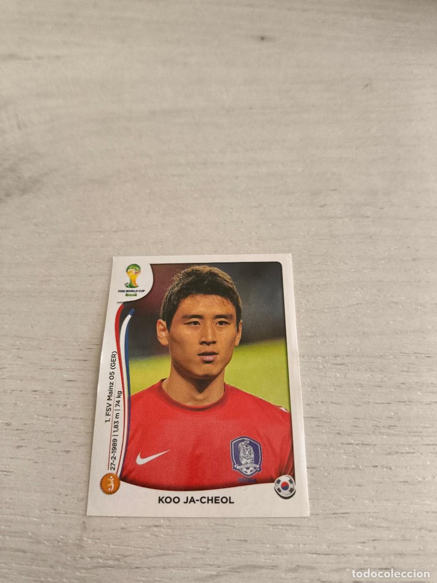 Cromos de F&uacute;tbol: 633 Koo Ja-Cheol KOREA DEL SUR PANINI FIFA MUNDIAL WORLD CUP BRASIL 2014 NO LIGA ESTE