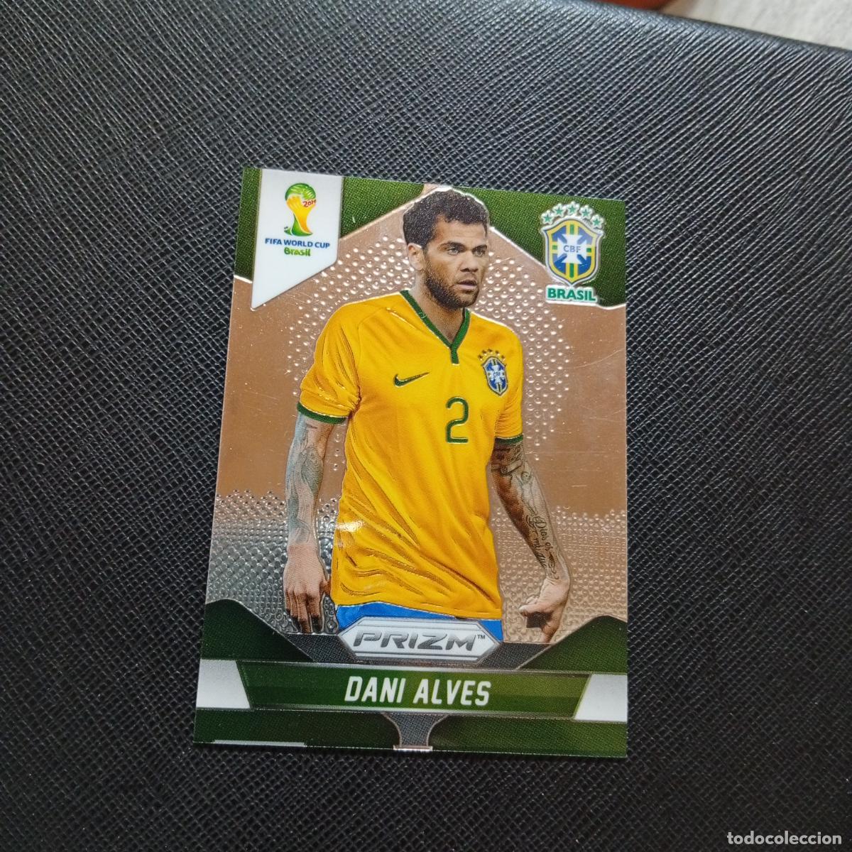 Cromos de F&uacute;tbol: 105 DANI ALVES BRASIL PANINI PRIZM MUNDIAL BRASIL 2014 CROMO FUTBOL 14 - A204 PG39