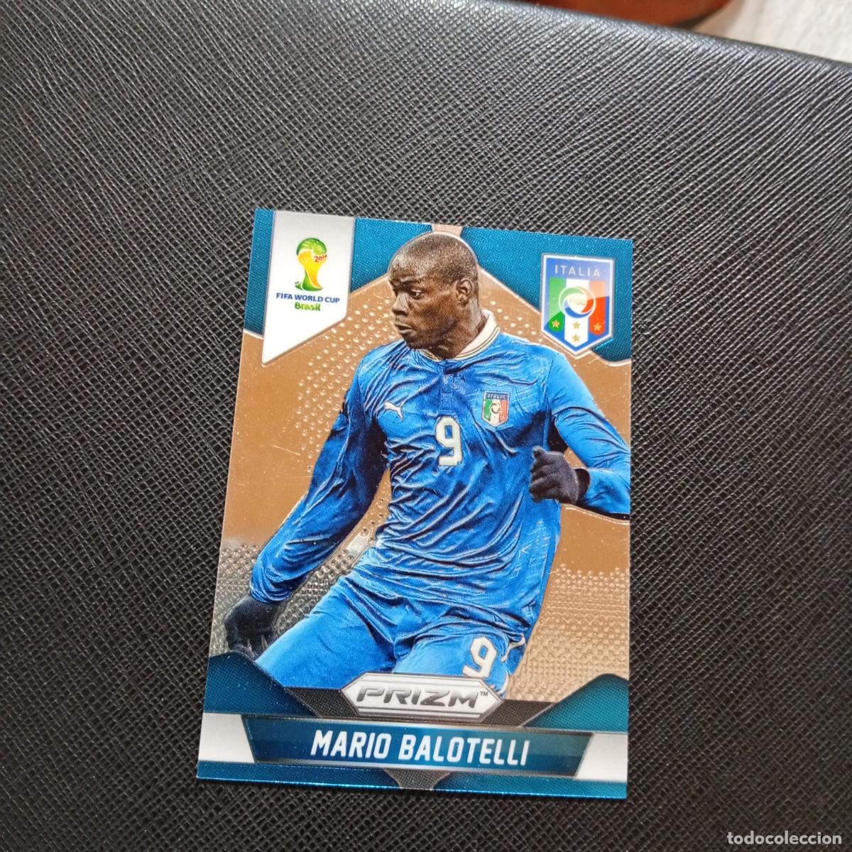 Cromos de F&uacute;tbol: 132 BALOTELLI ITALIA PANINI PRIZM MUNDIAL BRASIL 2014 CROMO FUTBOL 14 - A204 PG39