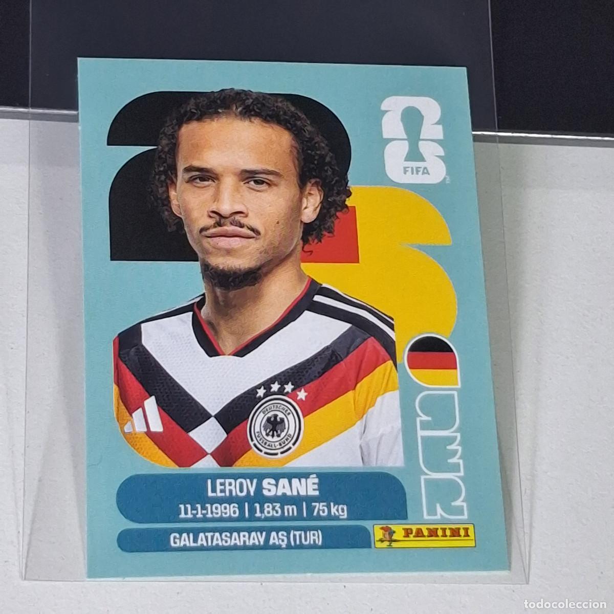 Cromos de F&uacute;tbol: A39 GER18 LEROY SAN&Eacute; 18 ALEMANIA GERMANY GER MUNDIAL FIFA WORLD CUP 2026 STICKER PANINI