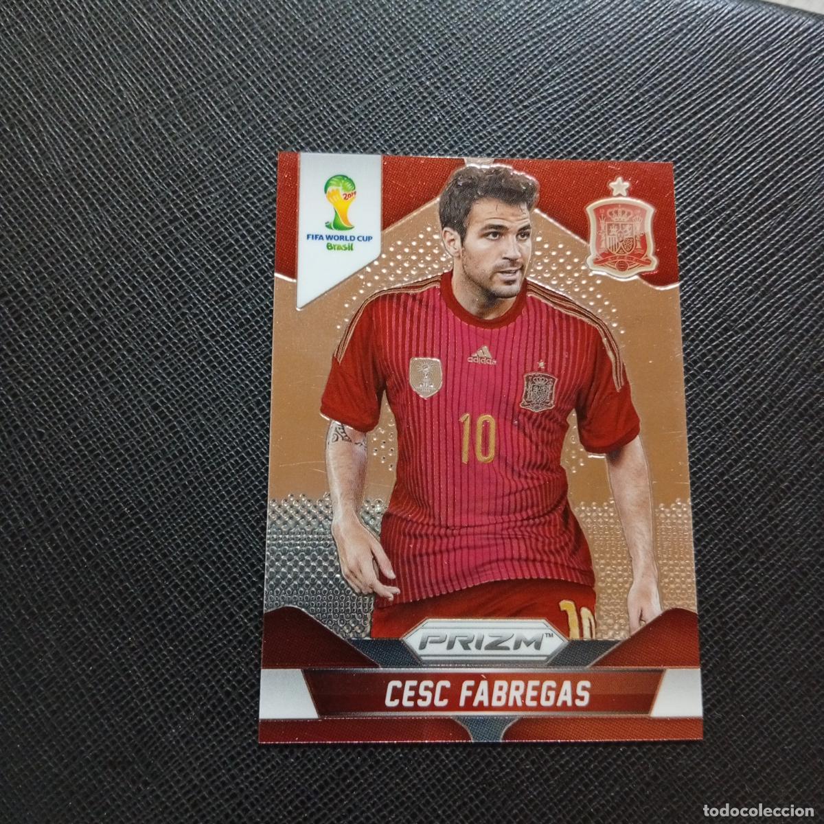 Cromos de F&uacute;tbol: 176 CESC FABREGAS ESPA&Ntilde;A PANINI PRIZM MUNDIAL BRASIL 2014 CROMO FUTBOL 14 - A204 PG39
