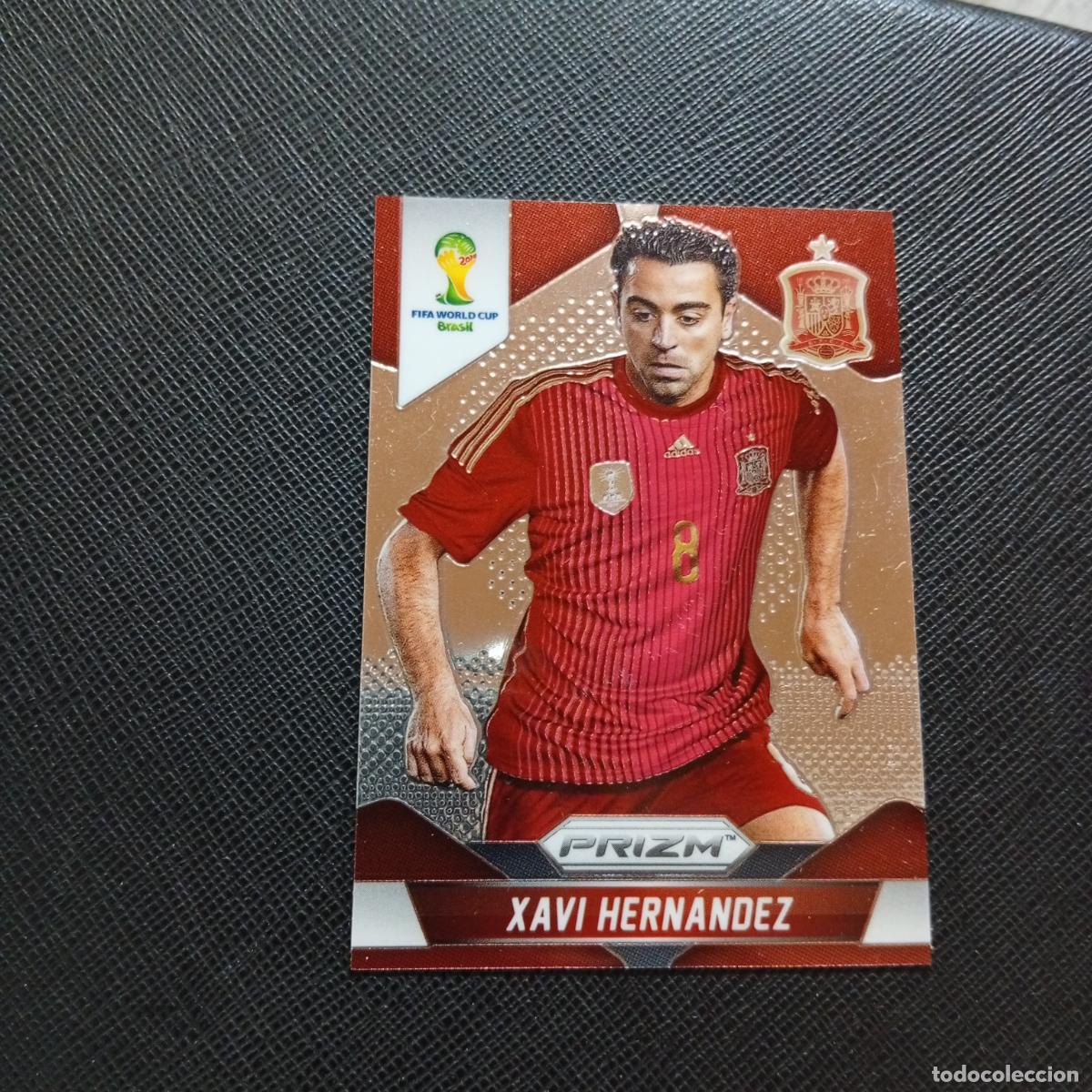 Cromos de F&uacute;tbol: 180 XAVI ESPA&Ntilde;A PANINI PRIZM MUNDIAL BRASIL 2014 CROMO FUTBOL 14 - A204 PG39