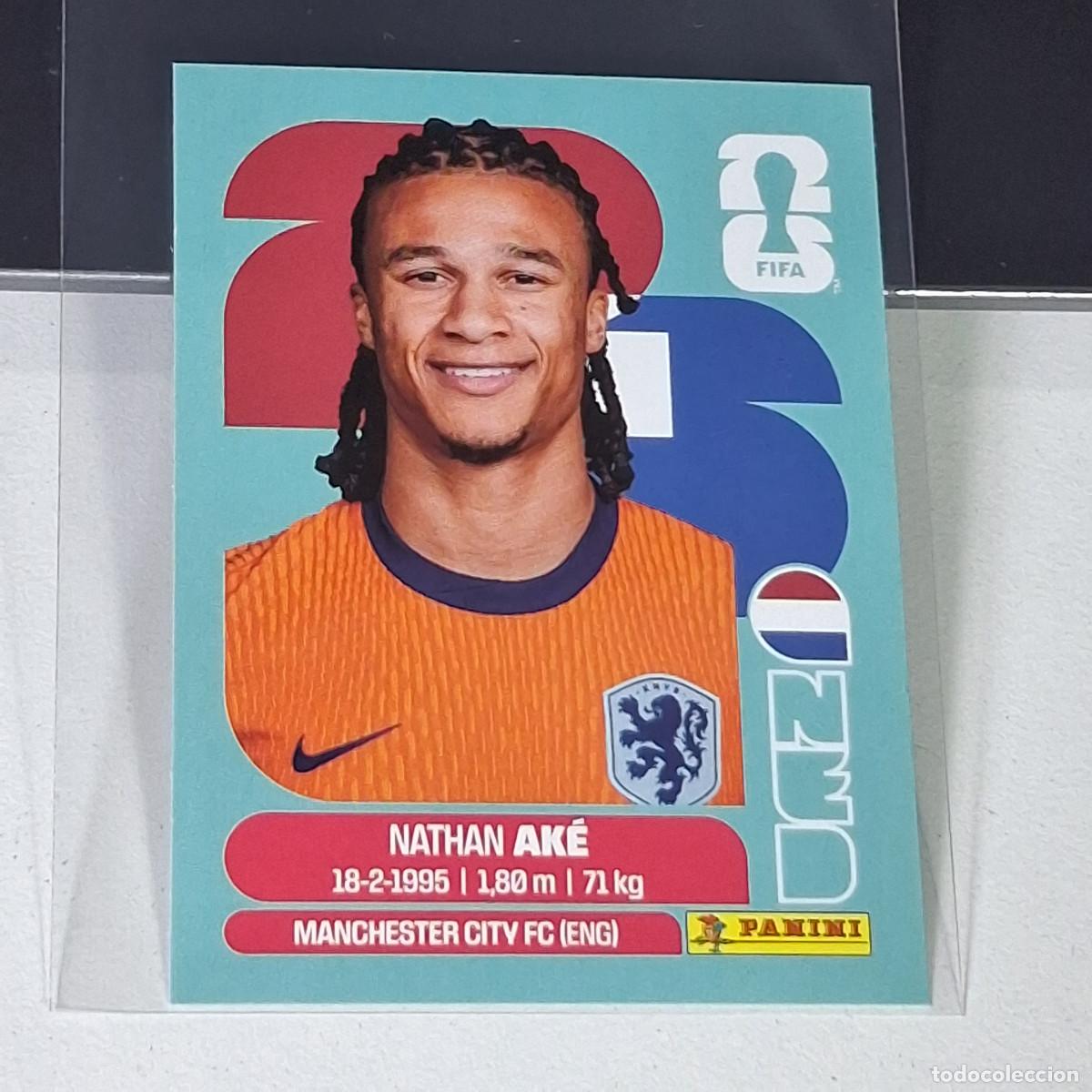 Cromos de F&uacute;tbol: A39 NED7 NATHAN AK&Eacute; 7 NED PA&Iacute;SES BAJOS HOLANDA NED MUNDIAL FIFA WORLD CUP 2026 STICKER PANINI